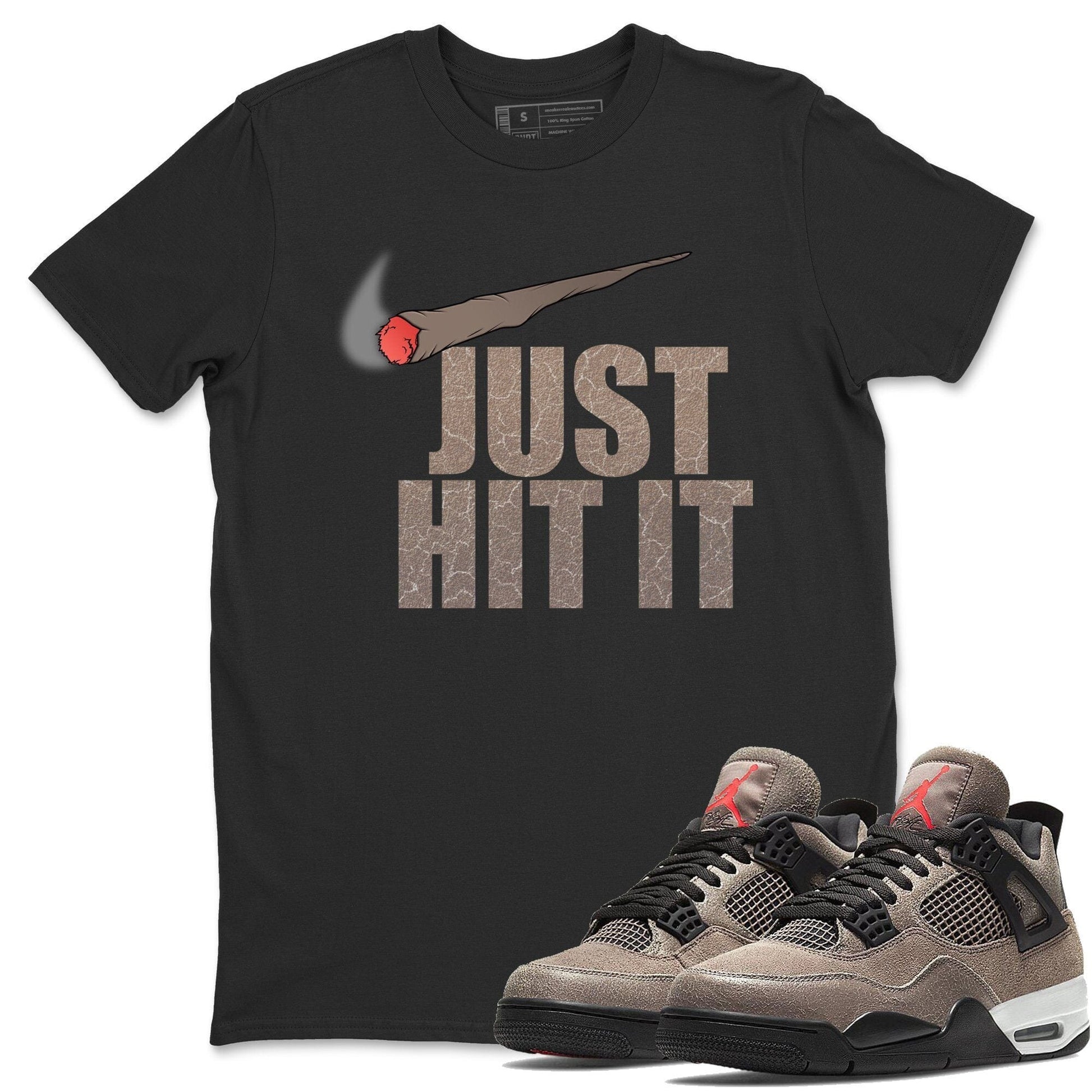 Jordan 4 Taupe Haze Sneaker Match Tees Just Hit It Sneaker Tees Jordan 4 Taupe Haze Sneaker Release Tees Unisex Shirts