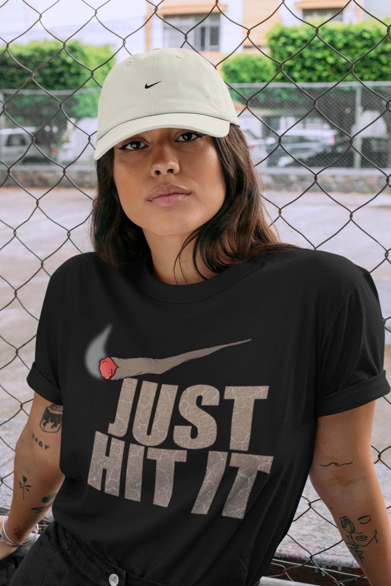 Jordan 4 Taupe Haze Sneaker Match Tees Just Hit It Sneaker Tees Jordan 4 Taupe Haze Sneaker Release Tees Unisex Shirts