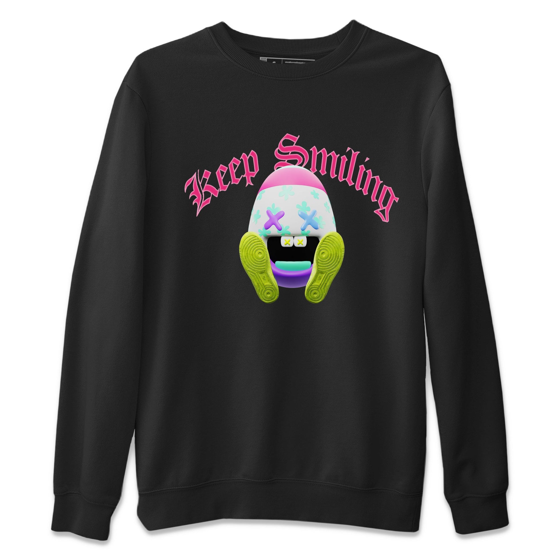 Dunk Easter Candy Sneaker Match Tees Keep Smiling Sneaker Tees Nike Easter Sneaker Release Tees Unisex Shirts Black 2