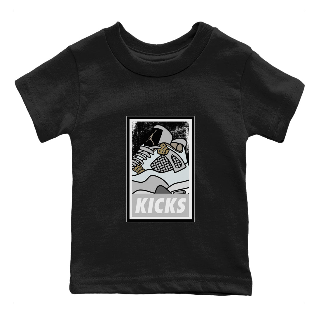 Jordan 4 Craft Sneaker Match Tees KICKS Sneaker Tees Jordan 4 Craft Sneaker Release Tees Kids Shirts