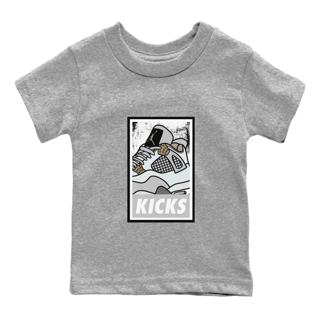 Jordan 4 Craft Sneaker Match Tees KICKS Sneaker Tees Jordan 4 Craft Sneaker Release Tees Kids Shirts