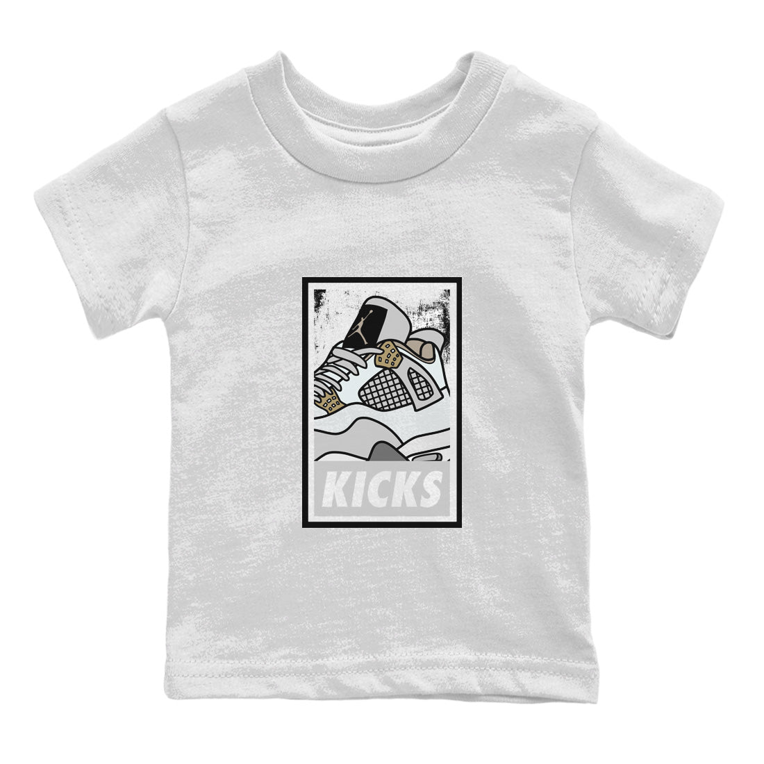 Jordan 4 Craft Sneaker Match Tees KICKS Sneaker Tees Jordan 4 Craft Sneaker Release Tees Kids Shirts