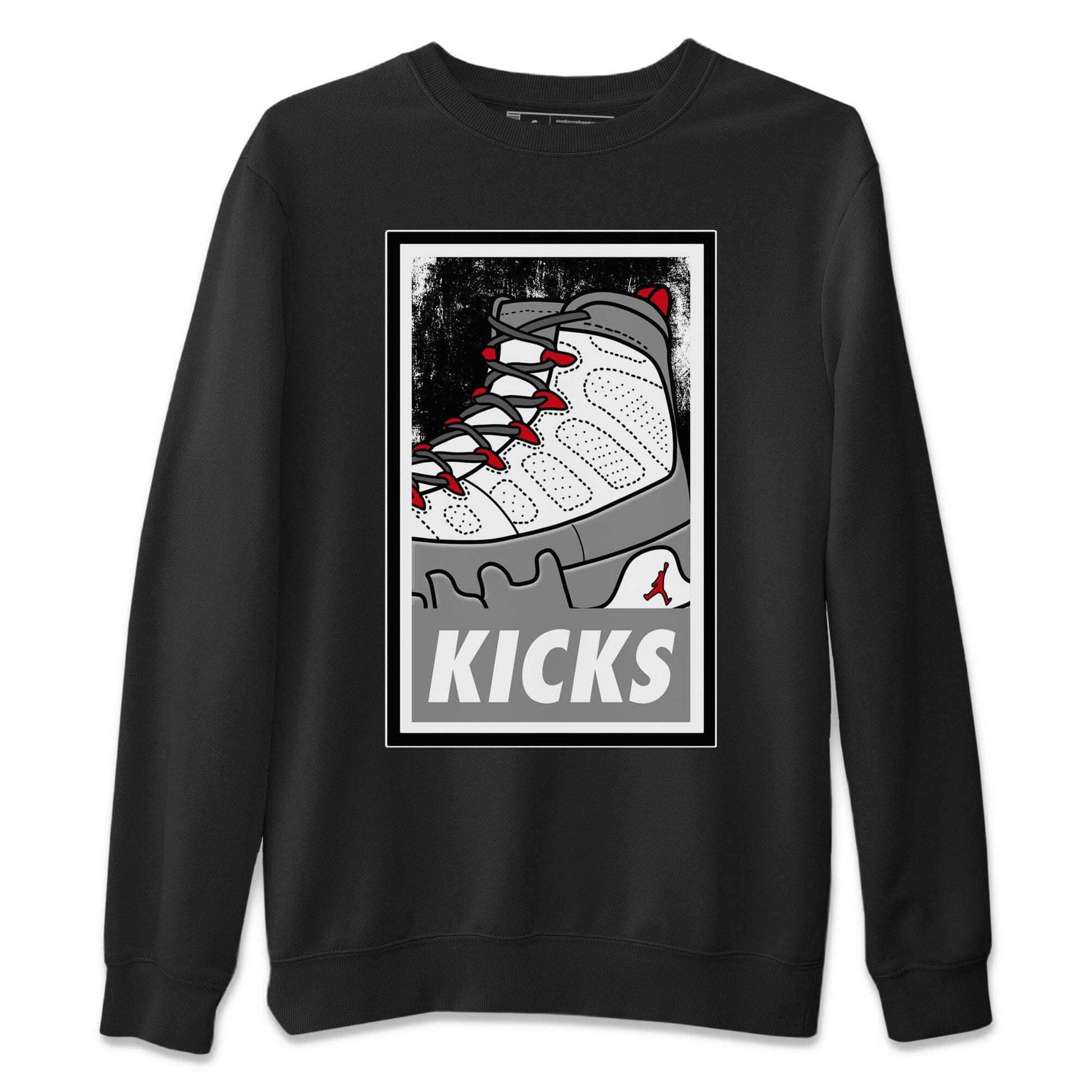Jordan 9 Fire Red Sneaker Match Tees KICKS Sneaker Tees Jordan 9 Fire Red Sneaker Release Tees Unisex Shirts