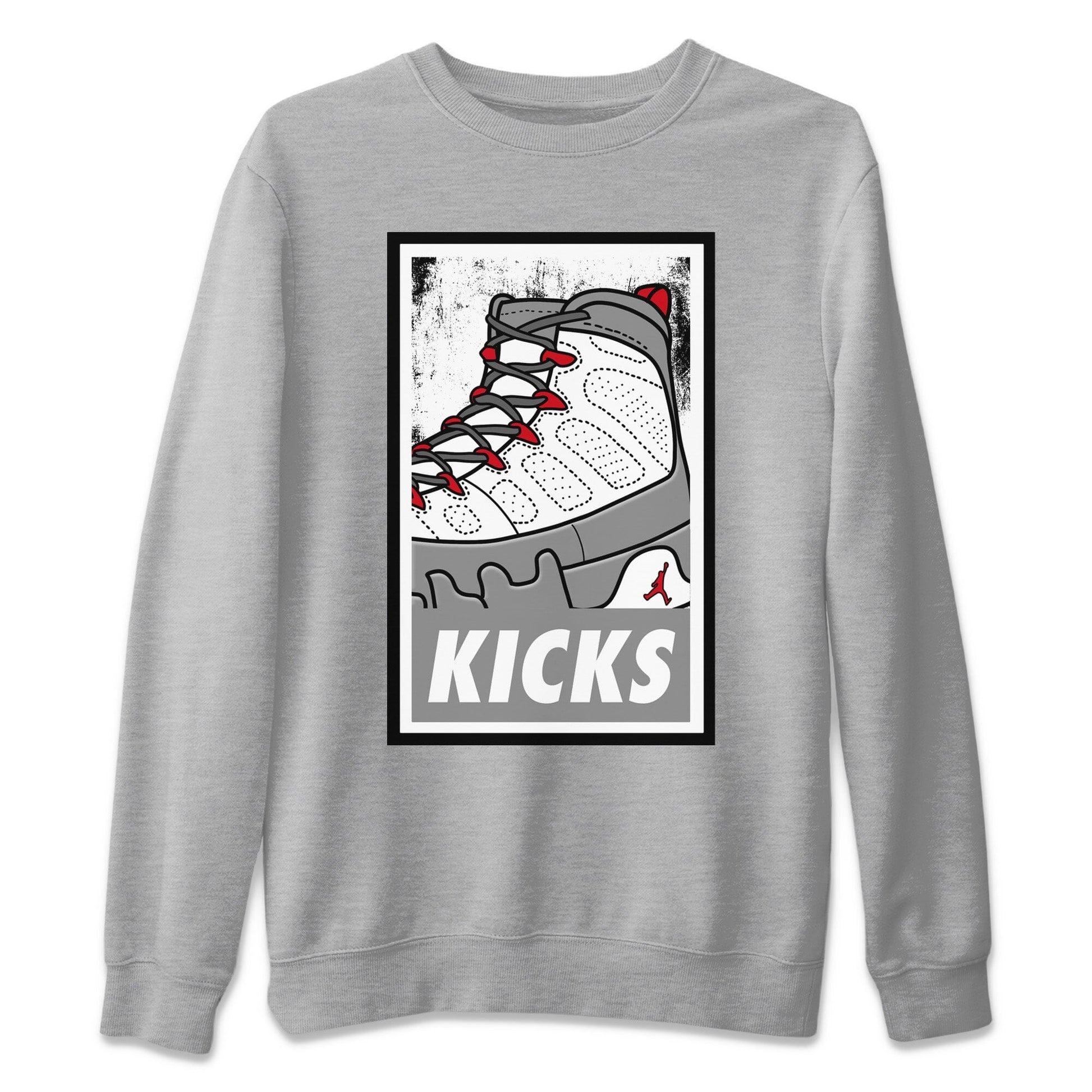 Jordan 9 Fire Red Sneaker Match Tees KICKS Sneaker Tees Jordan 9 Fire Red Sneaker Release Tees Unisex Shirts