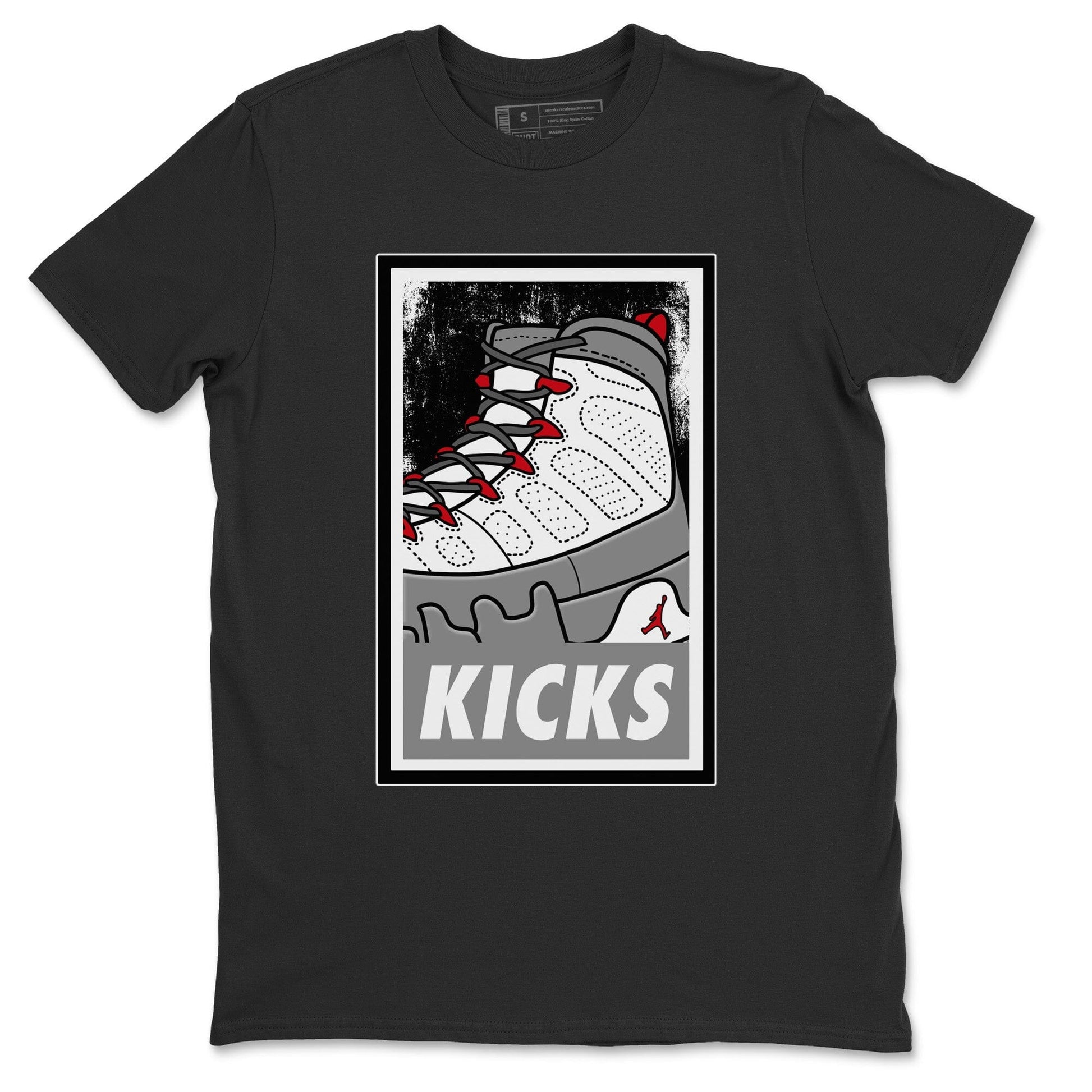 Jordan 9 Fire Red Sneaker Match Tees KICKS Sneaker Tees Jordan 9 Fire Red Sneaker Release Tees Unisex Shirts