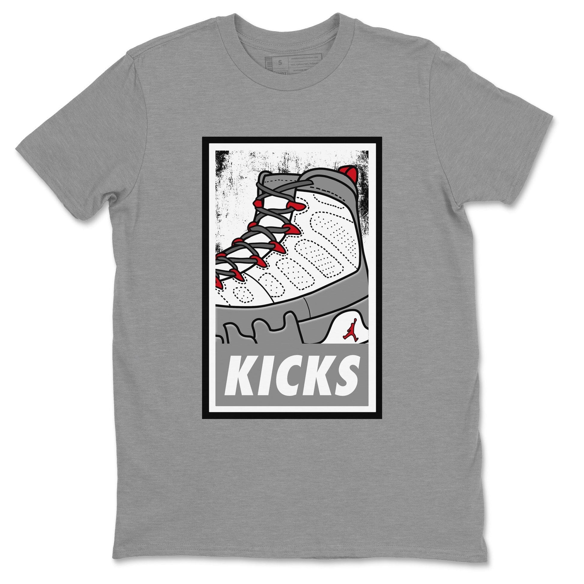 Jordan 9 Fire Red Sneaker Match Tees KICKS Sneaker Tees Jordan 9 Fire Red Sneaker Release Tees Unisex Shirts