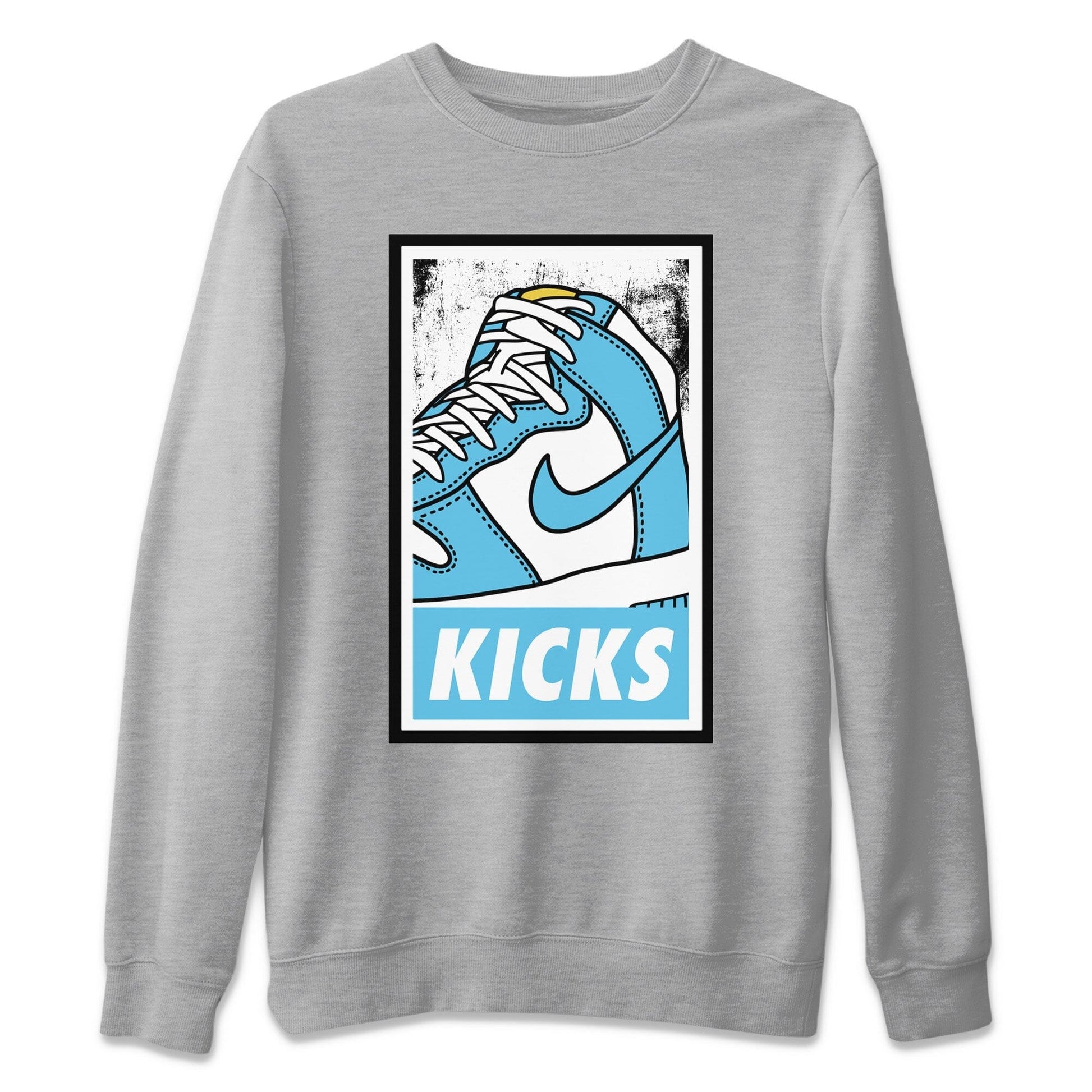 Dunk Blue Chill Sneaker Match Tees KICKS Sneaker Tees Dunk Blue Chill Sneaker Release Tees Unisex Shirts