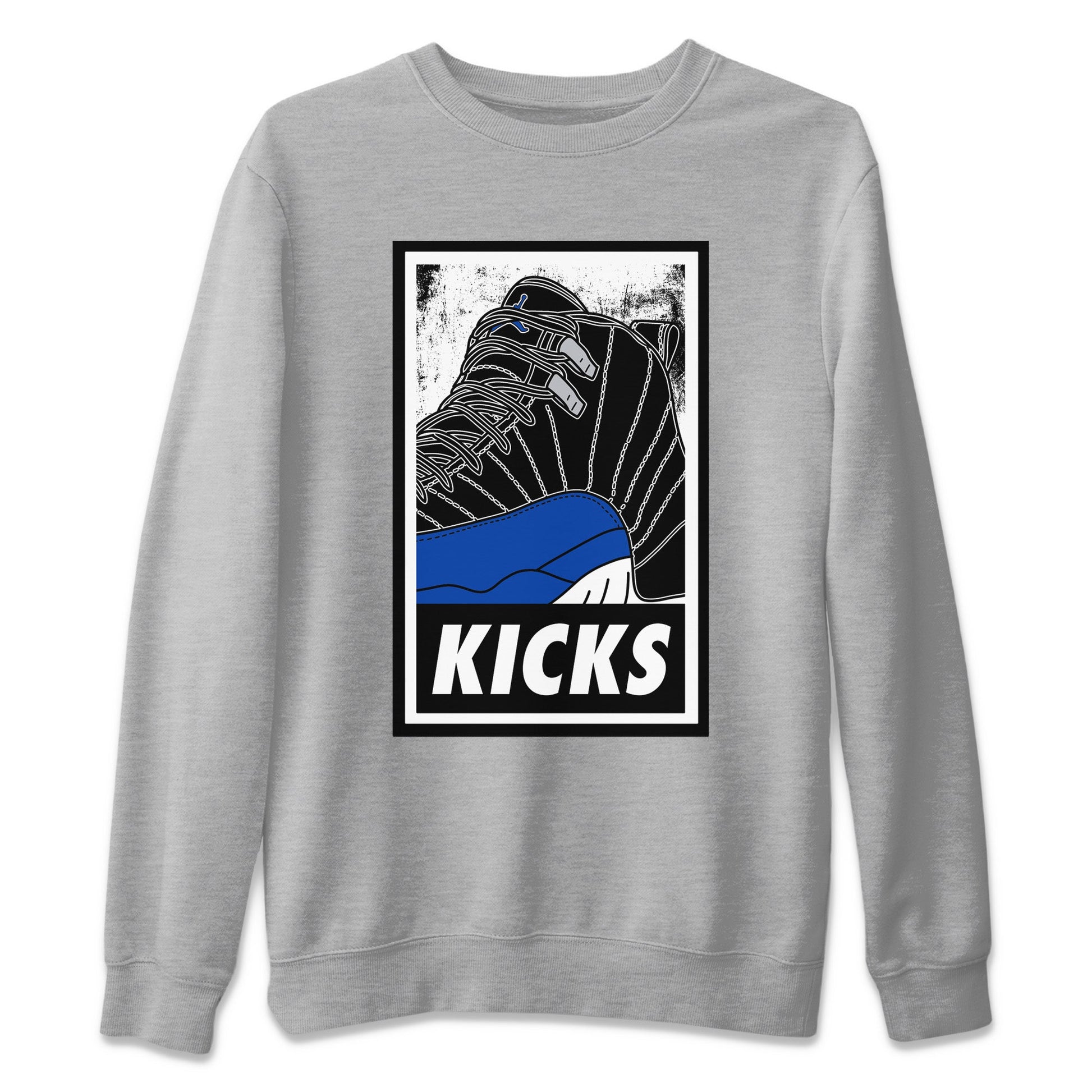 Jordan 12 Hyper Royal Sneaker Match Tees KICKS Sneaker Tees Jordan 12 Hyper Royal Sneaker Release Tees Unisex Shirts