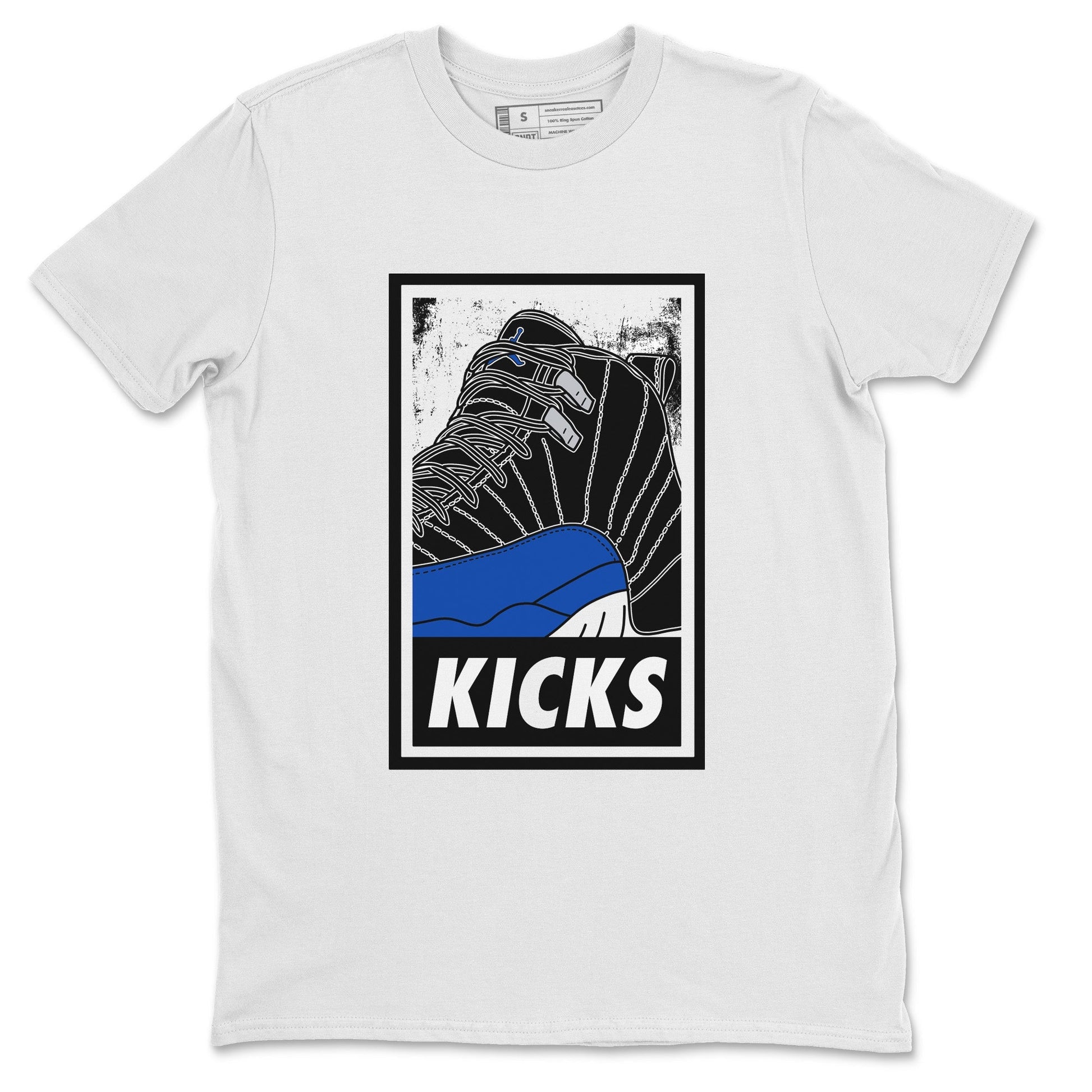 Jordan 12 Hyper Royal Sneaker Match Tees KICKS Sneaker Tees Jordan 12 Hyper Royal Sneaker Release Tees Unisex Shirts