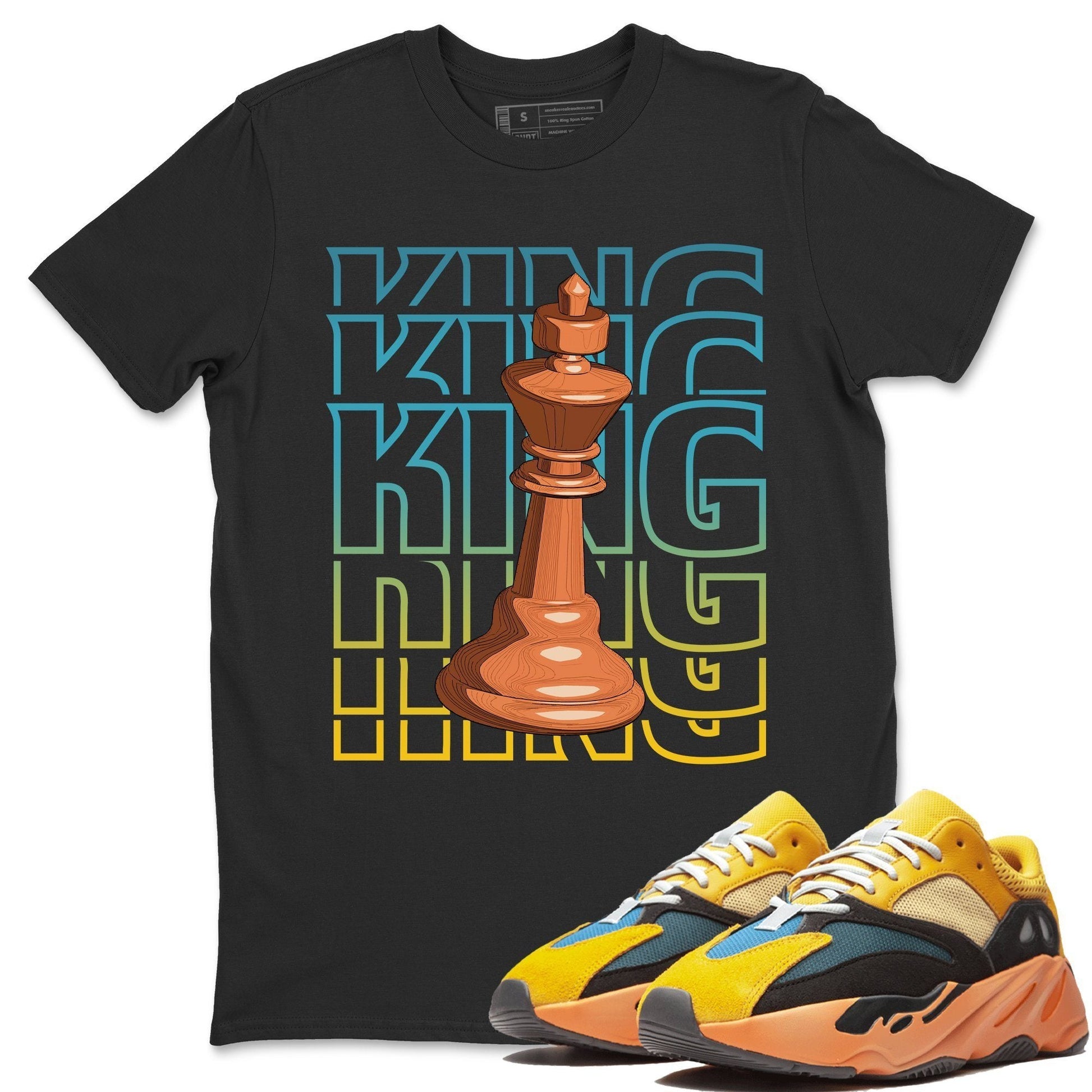 Yeezy 700 Sun Sneaker Match Tees King Sneaker Tees Yeezy 700 Sun Sneaker Release Tees Unisex Shirts