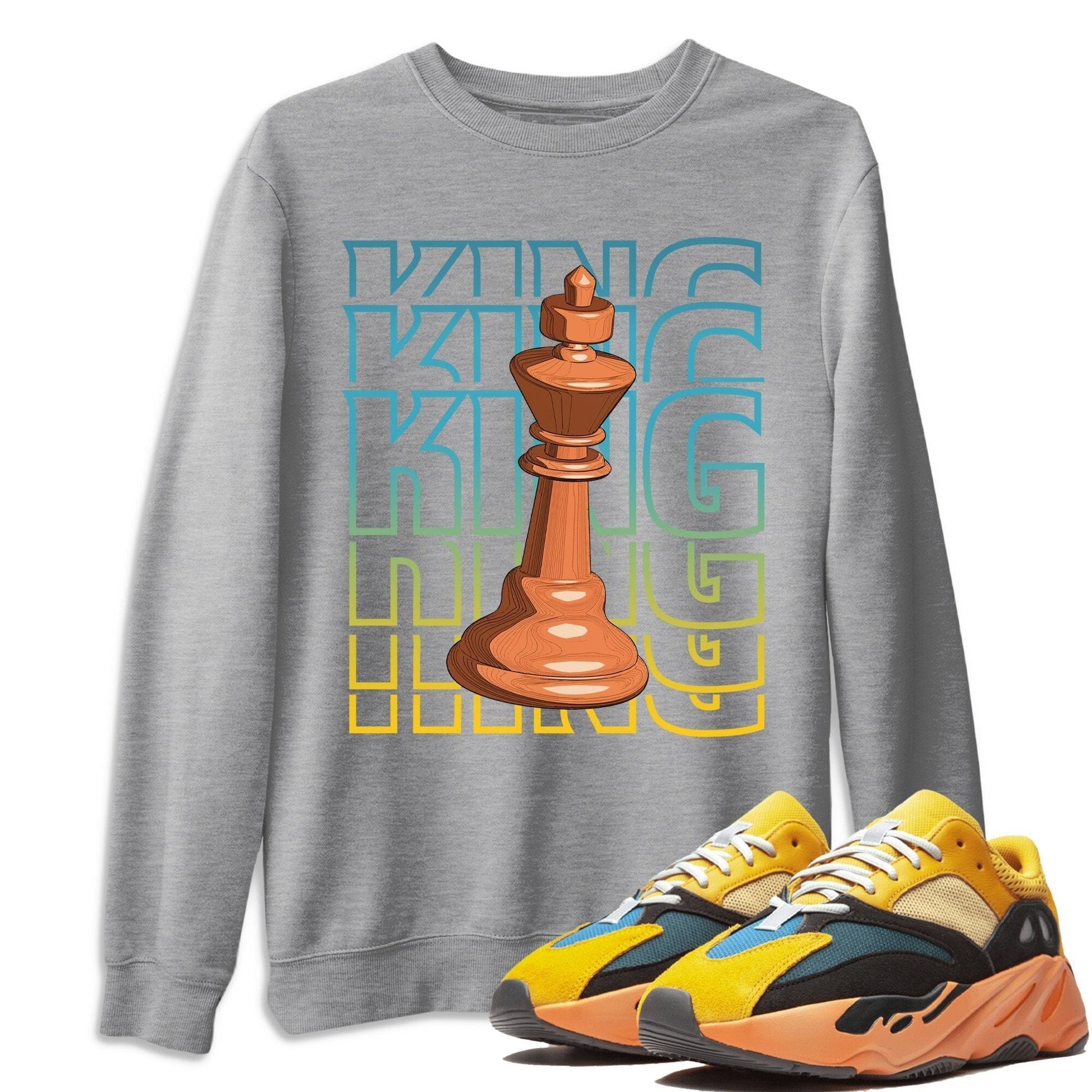 Yeezy 700 Sun Sneaker Match Tees King Sneaker Tees Yeezy 700 Sun Sneaker Release Tees Unisex Shirts