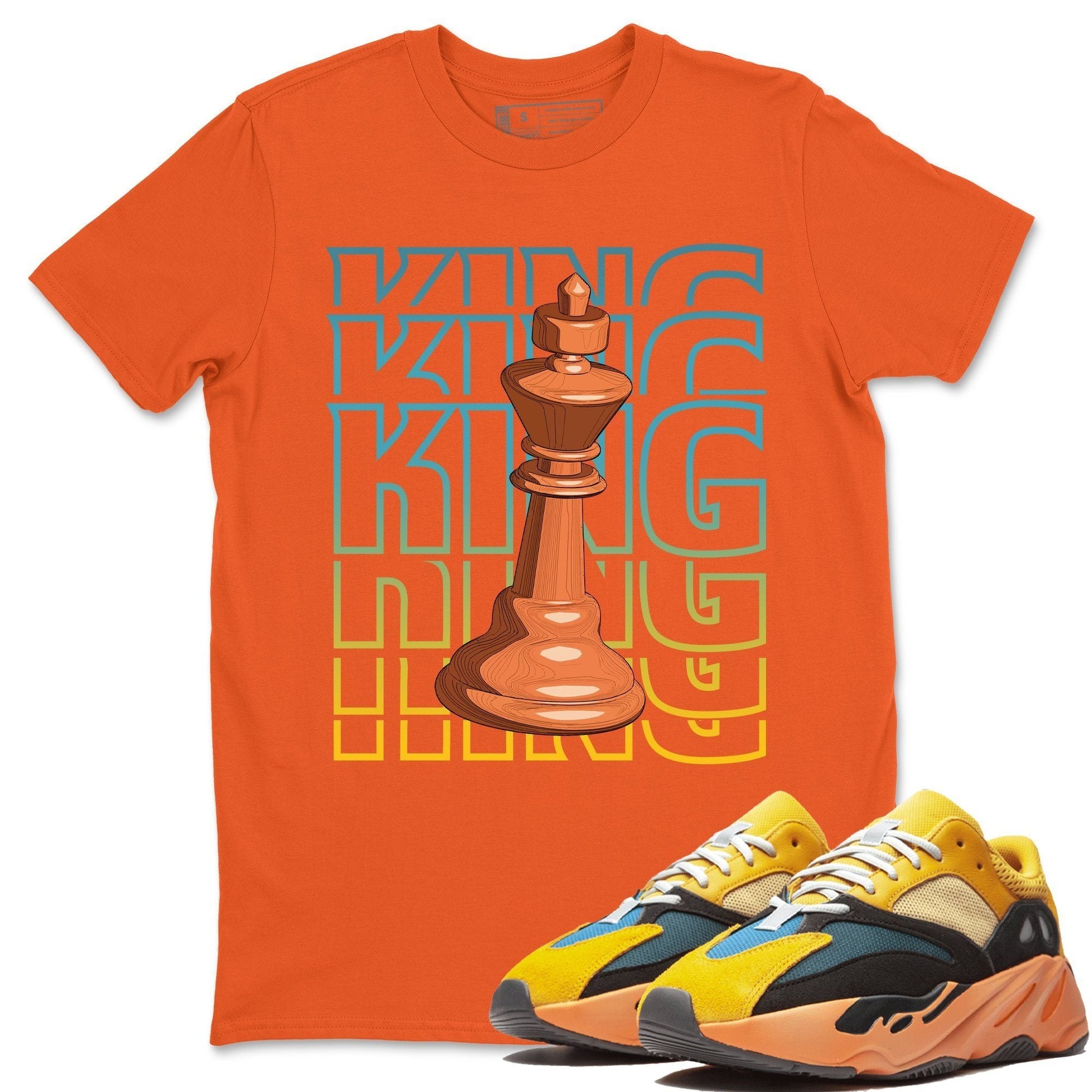 Yeezy 700 Sun Sneaker Match Tees King Sneaker Tees Yeezy 700 Sun Sneaker Release Tees Unisex Shirts