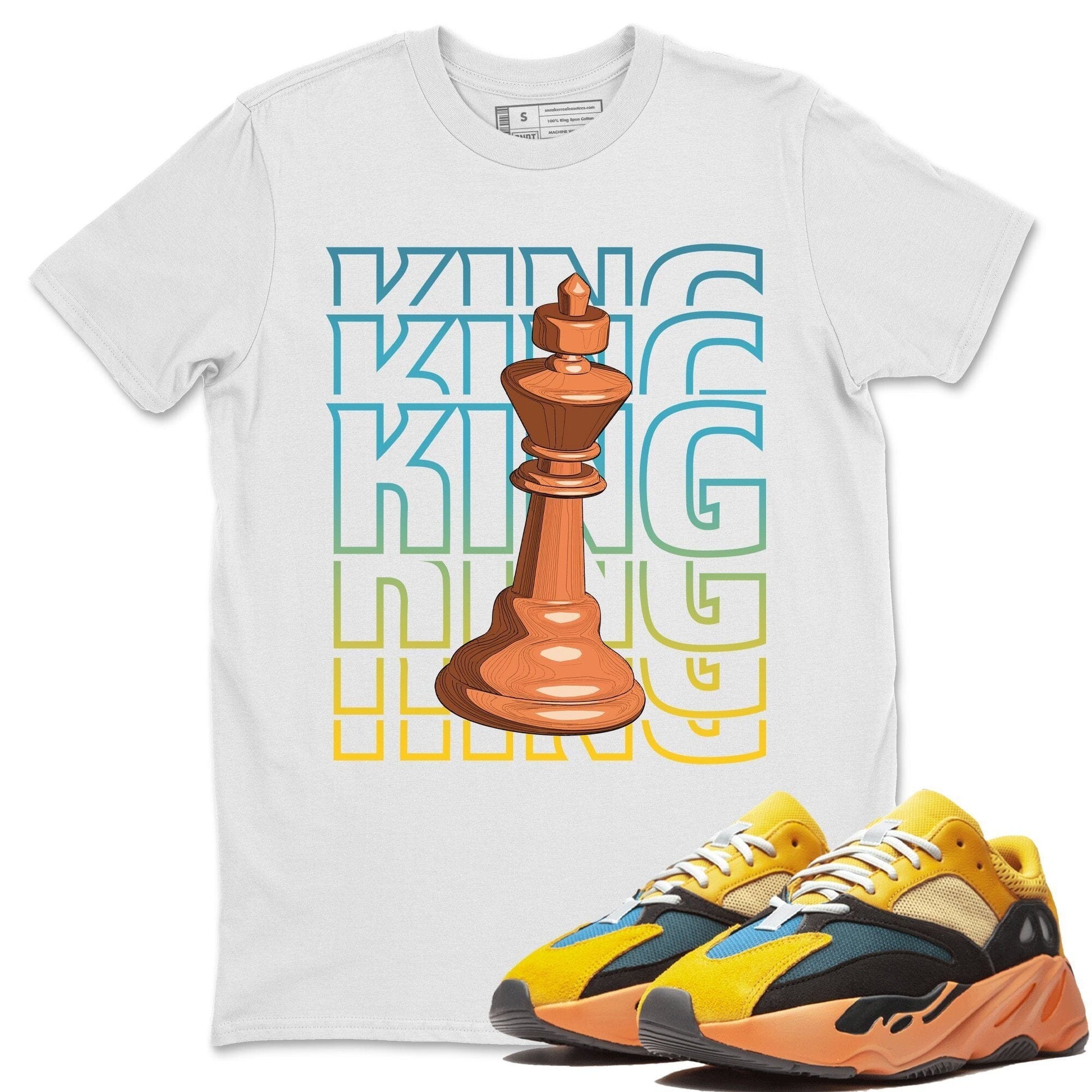 Yeezy 700 Sun Sneaker Match Tees King Sneaker Tees Yeezy 700 Sun Sneaker Release Tees Unisex Shirts