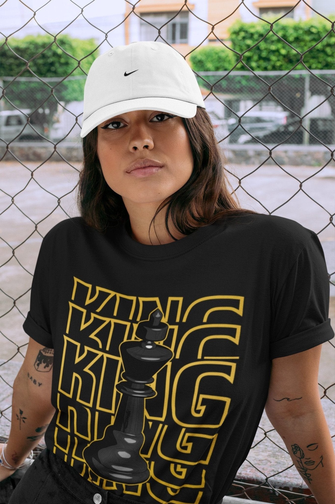 Jordan 1 Pollen Sneaker Match Tees King Sneaker Tees Jordan 1 Pollen Sneaker Release Tees Unisex Shirts