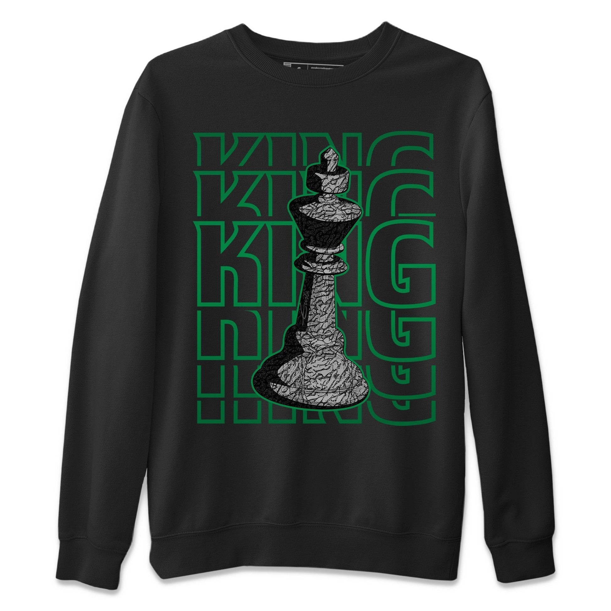 Jordan 3 Pine Green Sneaker Match Tees King Sneaker Tees Jordan 3 Pine Green Sneaker Release Tees Unisex Shirts
