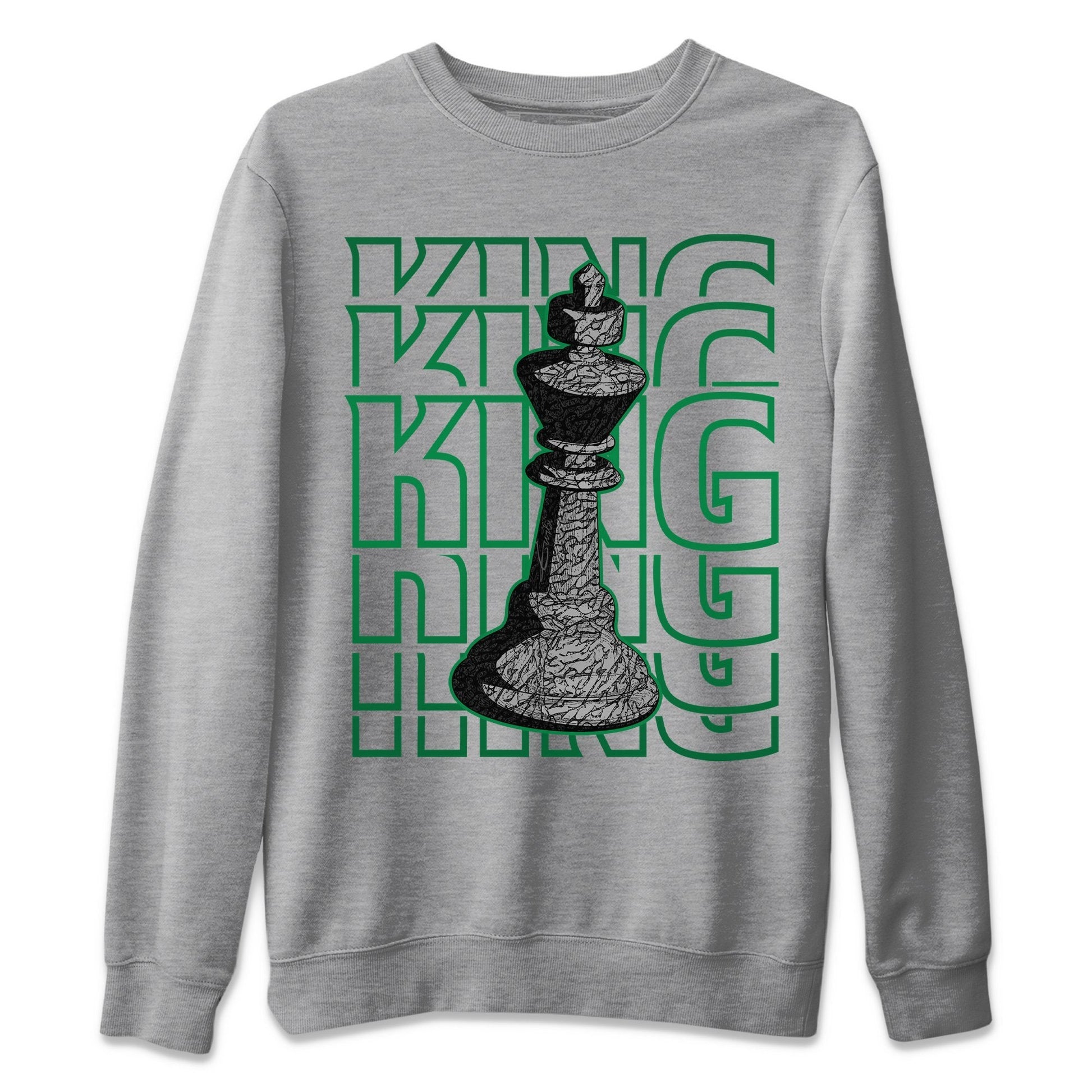 Jordan 3 Pine Green Sneaker Match Tees King Sneaker Tees Jordan 3 Pine Green Sneaker Release Tees Unisex Shirts