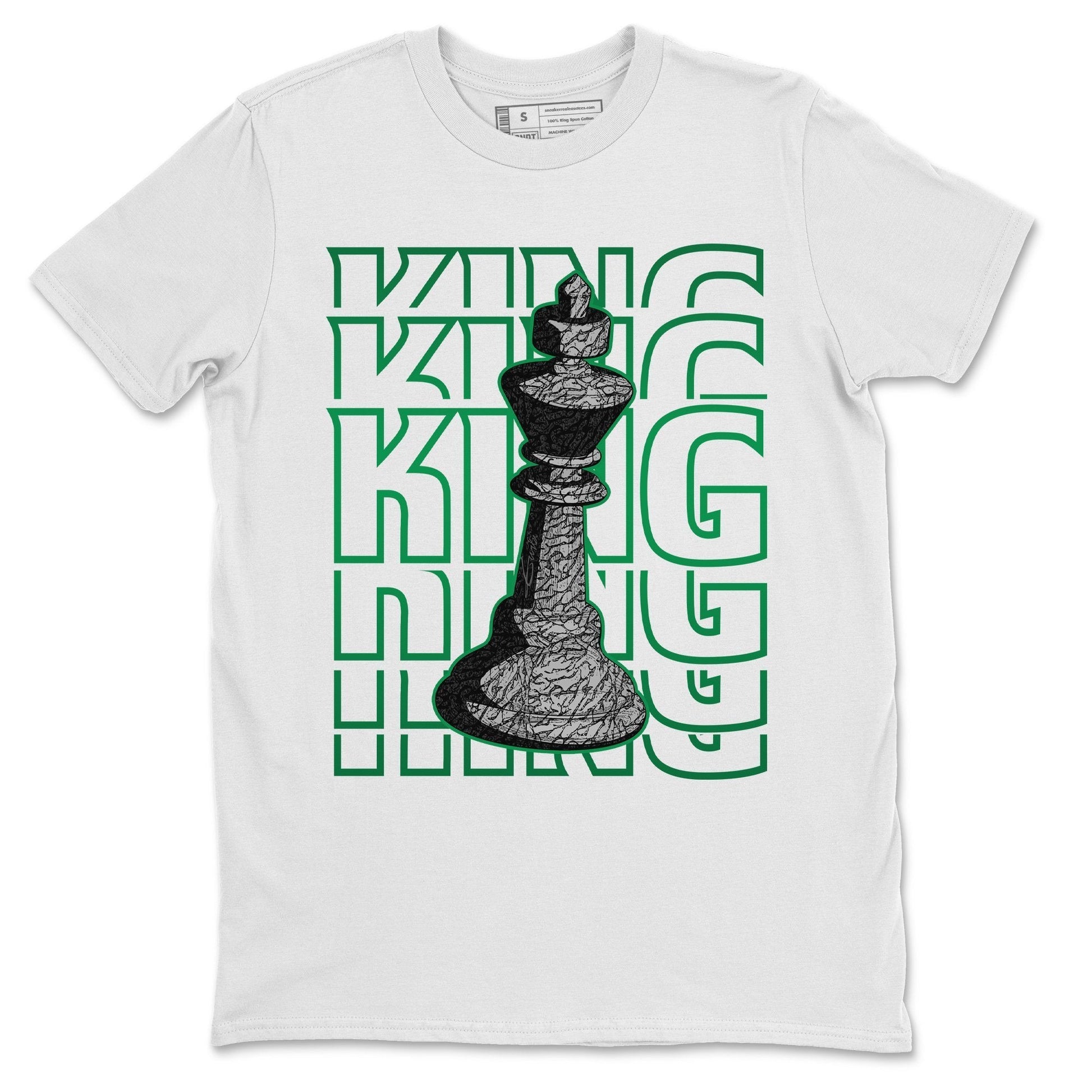 Jordan 3 Pine Green Sneaker Match Tees King Sneaker Tees Jordan 3 Pine Green Sneaker Release Tees Unisex Shirts