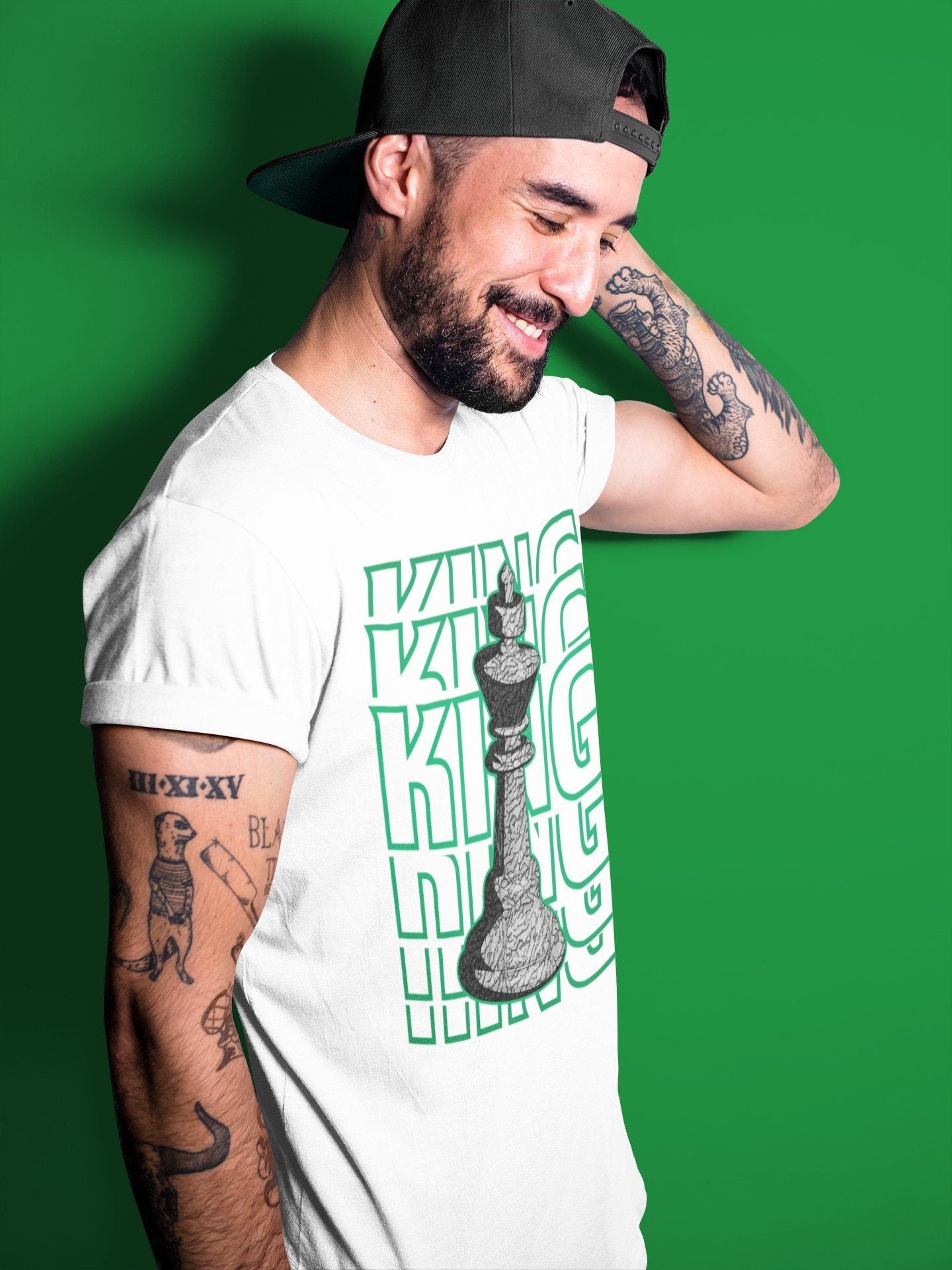 Jordan 3 Pine Green Sneaker Match Tees King Sneaker Tees Jordan 3 Pine Green Sneaker Release Tees Unisex Shirts