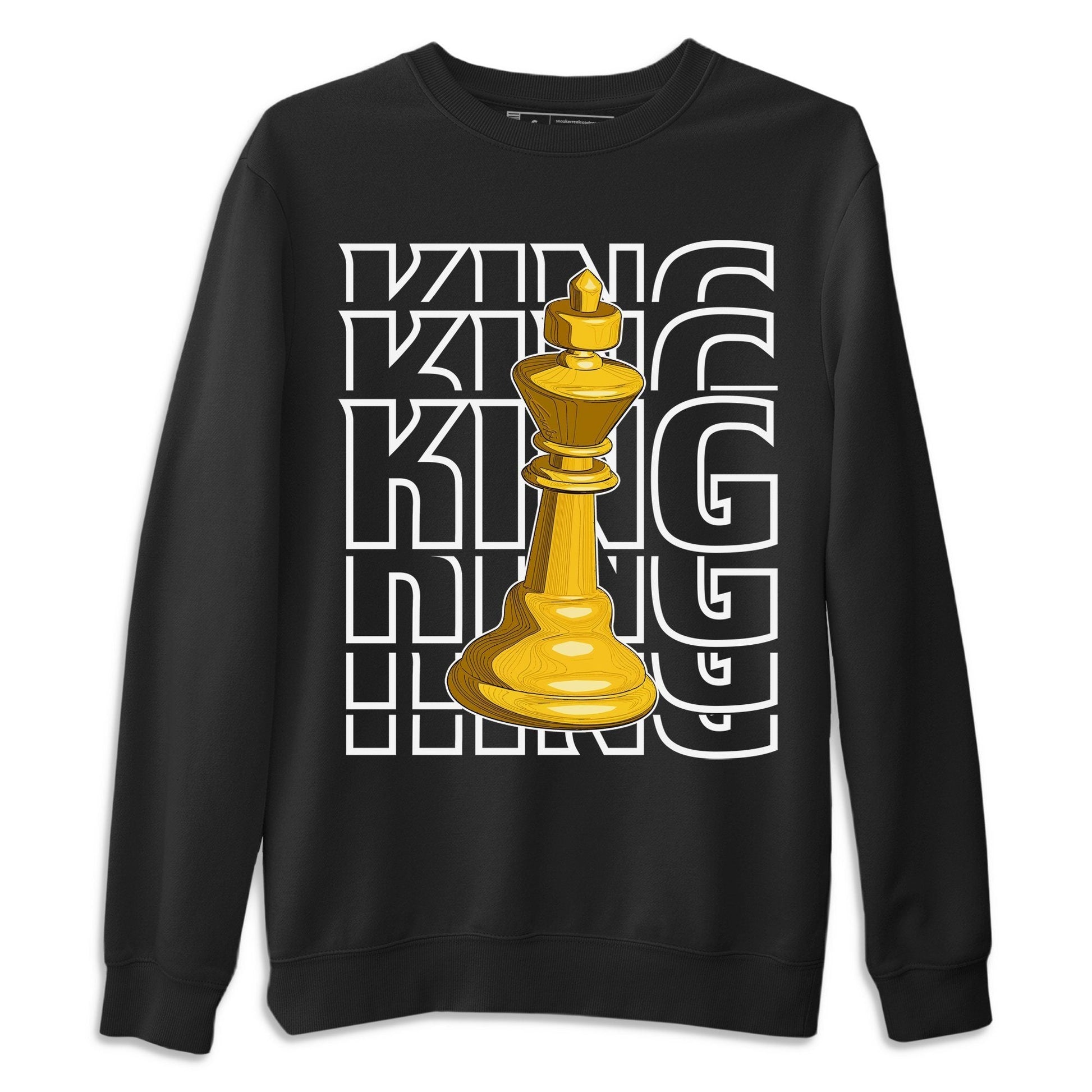 Jordan 4 Lightning Sneaker Match Tees King Sneaker Tees Jordan 4 Lightning Sneaker Release Tees Unisex Shirts