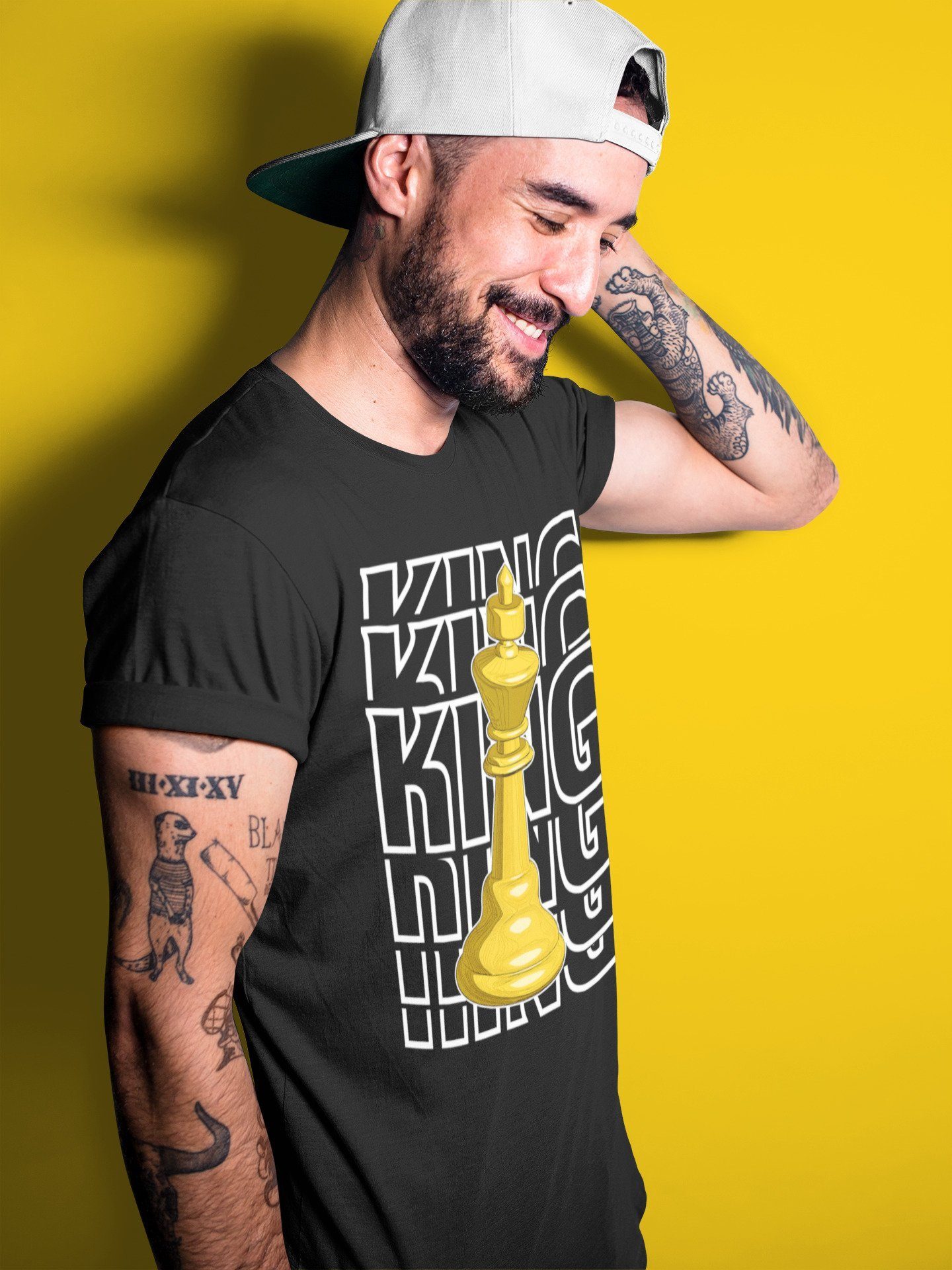 Jordan 4 Lightning Sneaker Match Tees King Sneaker Tees Jordan 4 Lightning Sneaker Release Tees Unisex Shirts