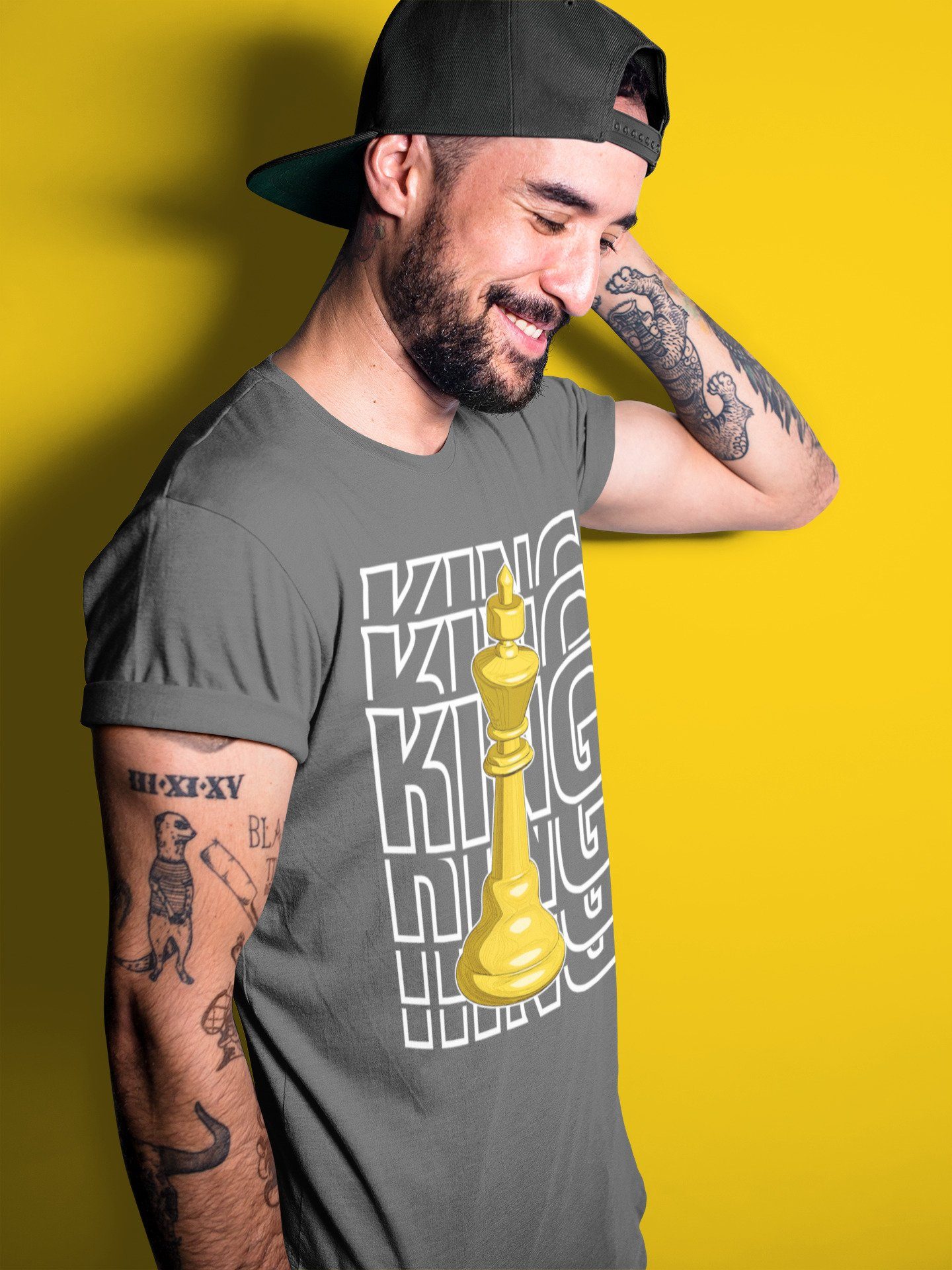 Jordan 4 Lightning Sneaker Match Tees King Sneaker Tees Jordan 4 Lightning Sneaker Release Tees Unisex Shirts