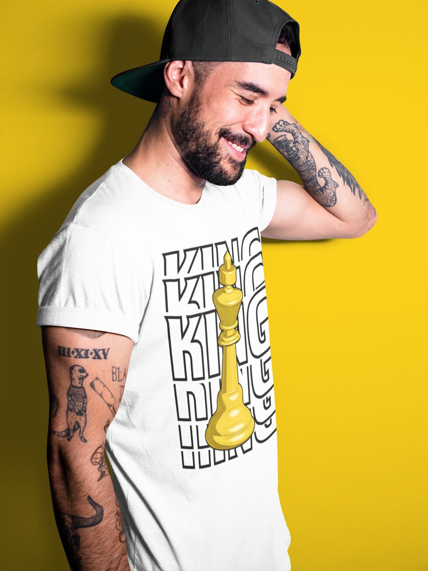 Jordan 4 Lightning Sneaker Match Tees King Sneaker Tees Jordan 4 Lightning Sneaker Release Tees Unisex Shirts