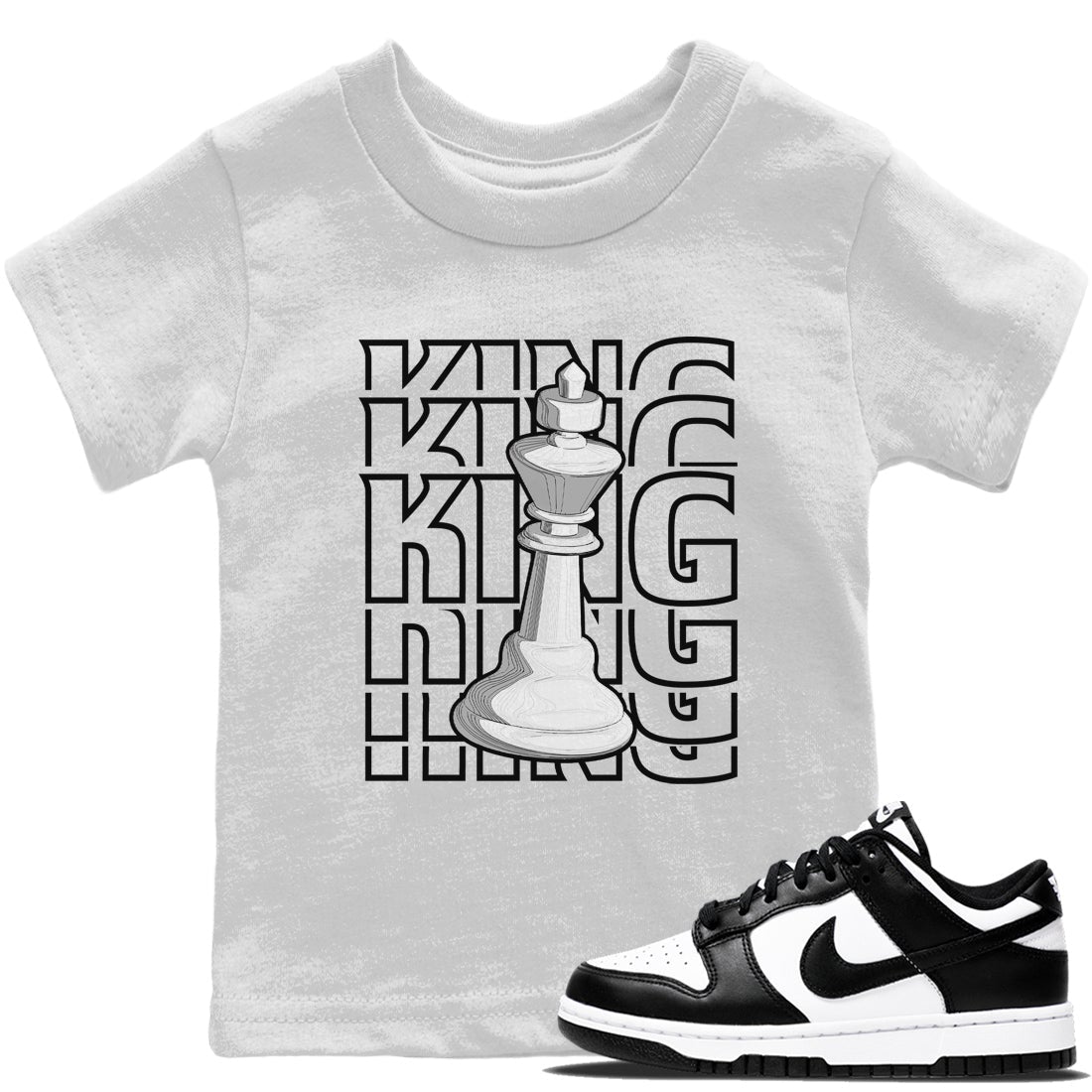 Dunk Panda Sneaker Match Tees King Sneaker Tees Dunk Panda Sneaker Release Tees Kids Shirts