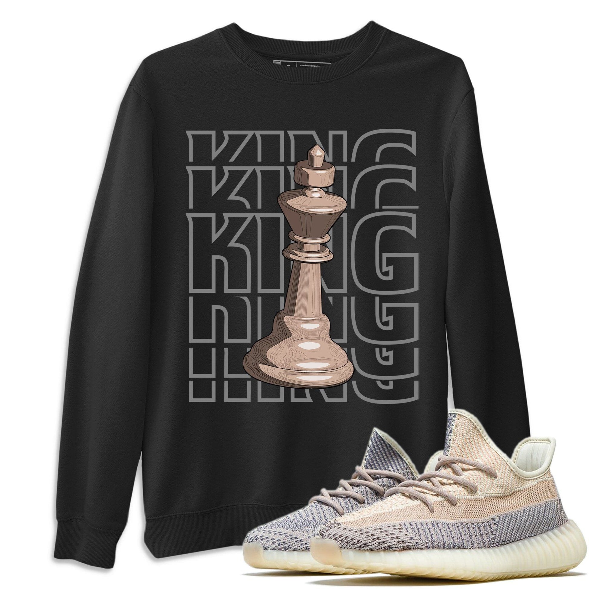 Yeezy 350 Ash Pearl Sneaker Match Tees King Sneaker Tees Yeezy 350 Ash Pearl Sneaker Release Tees Unisex Shirts