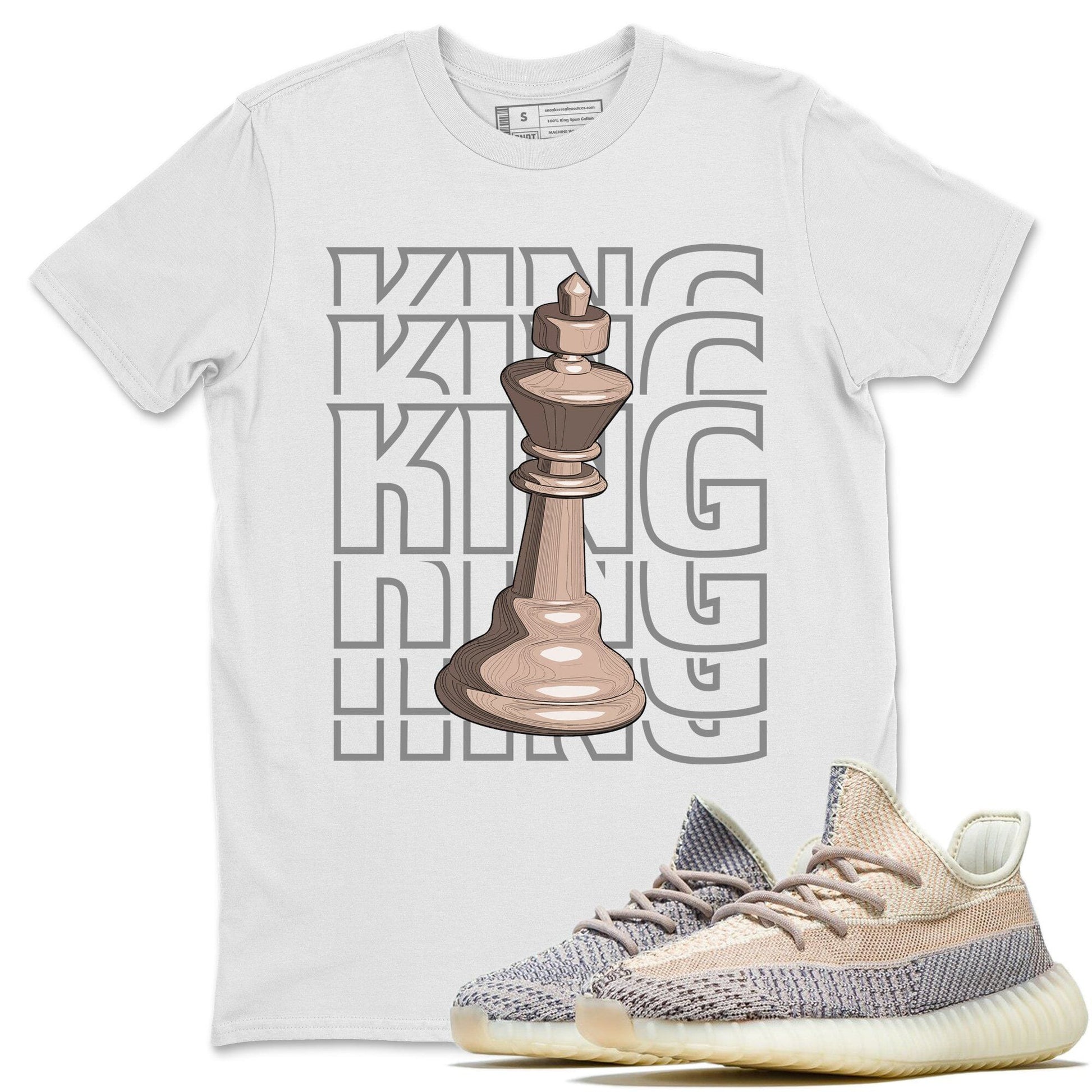 Yeezy 350 Ash Pearl Sneaker Match Tees King Sneaker Tees Yeezy 350 Ash Pearl Sneaker Release Tees Unisex Shirts