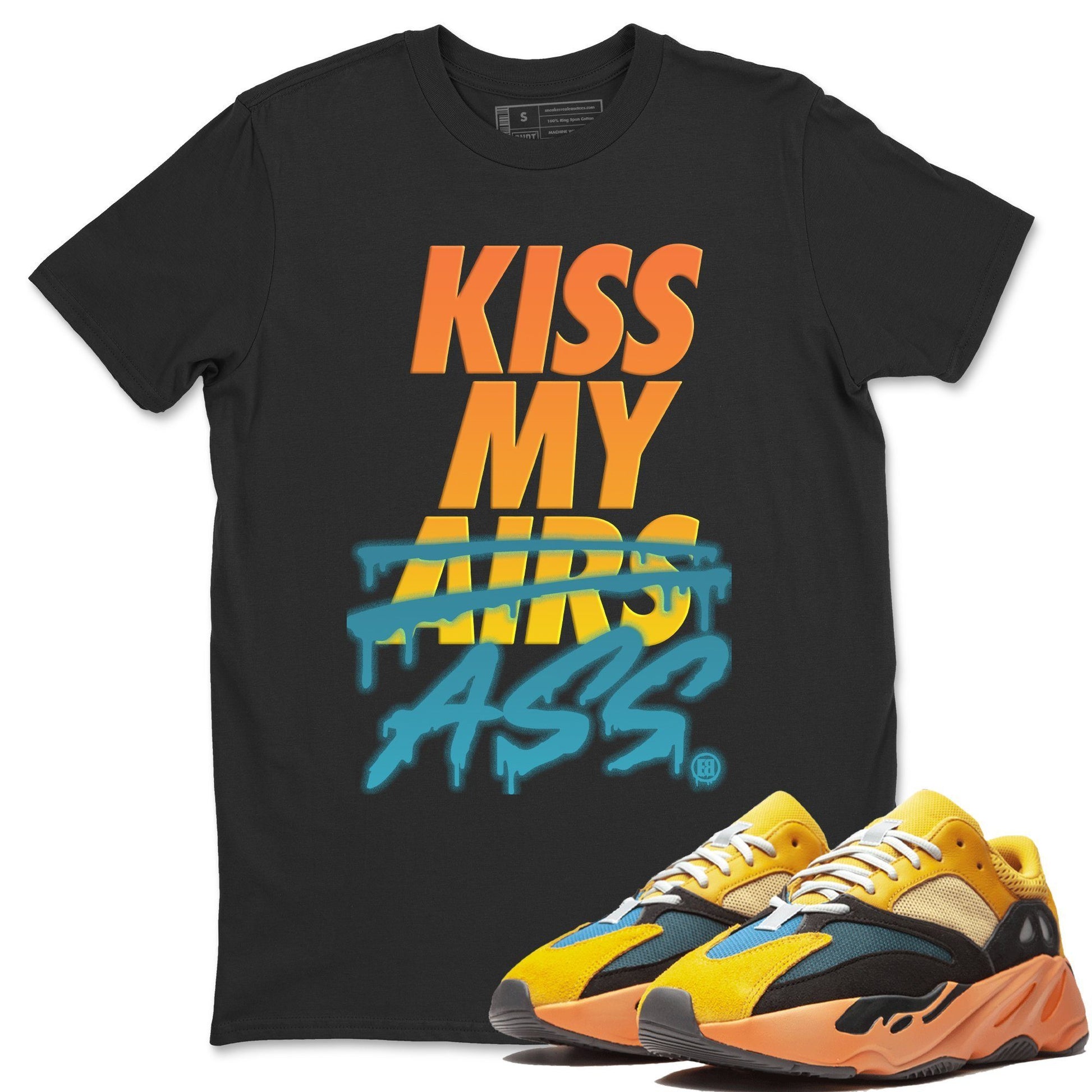 Yeezy 700 Sun Sneaker Match Tees Kiss My Ass Sneaker Tees Yeezy 700 Sun Sneaker Release Tees Unisex Shirts