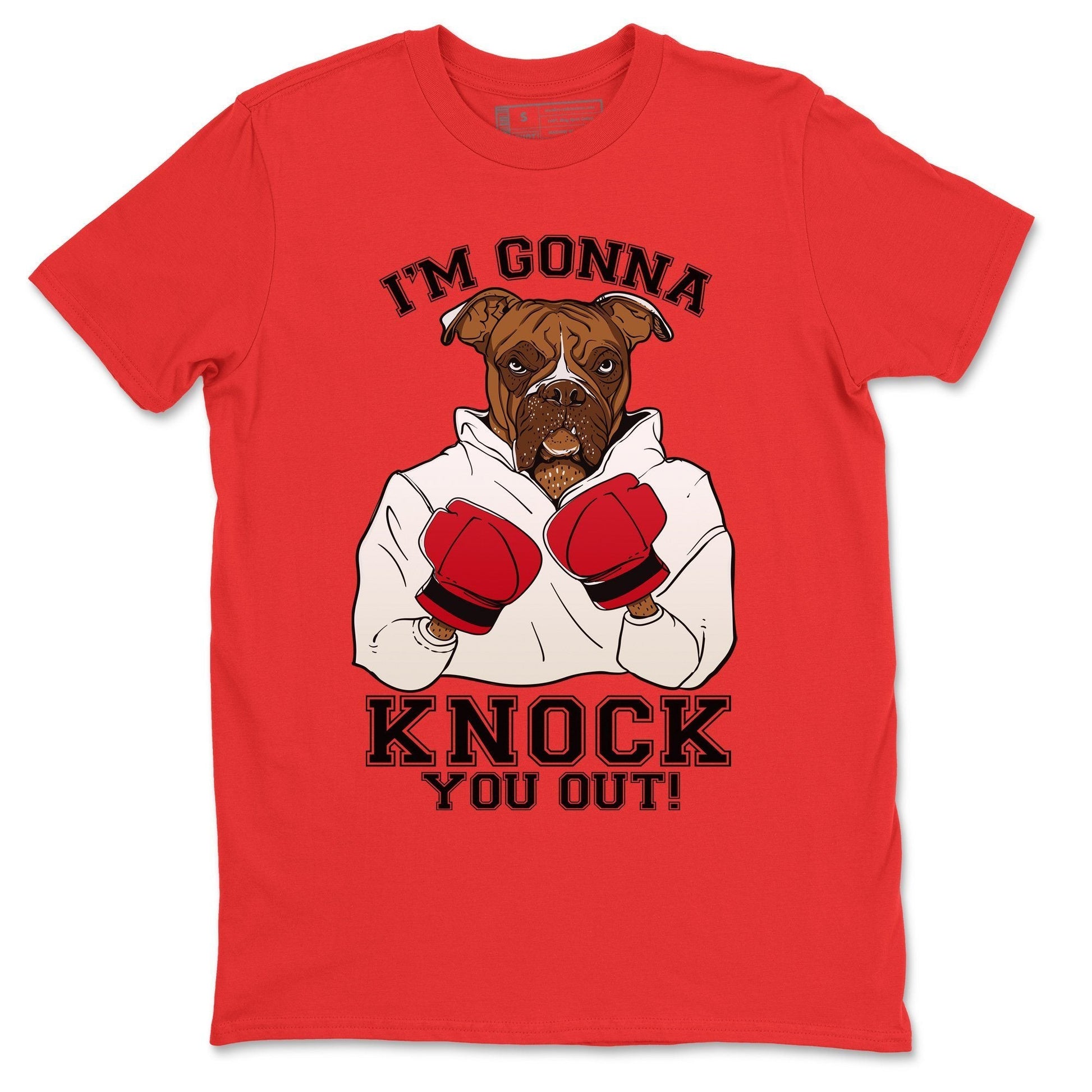Jordan 1 Chicago Sneaker Match Tees KO Boxer Sneaker Tees Jordan 1 Chicago Sneaker Release Tees Unisex Shirts
