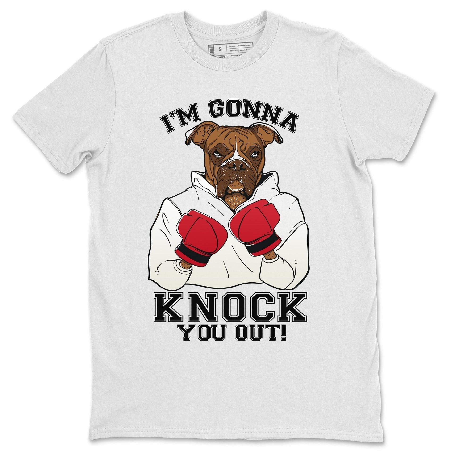 Jordan 1 Chicago Sneaker Match Tees KO Boxer Sneaker Tees Jordan 1 Chicago Sneaker Release Tees Unisex Shirts
