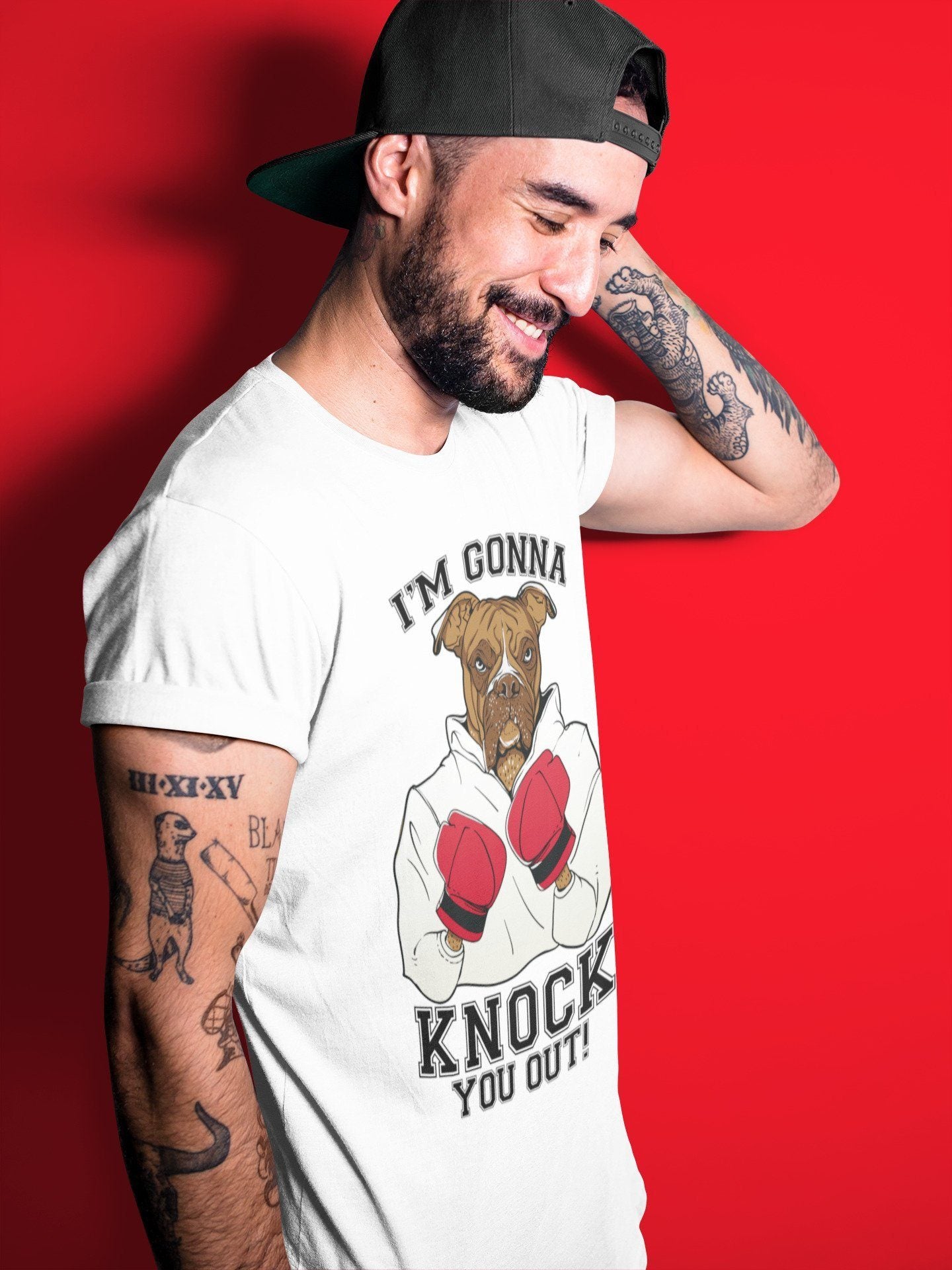 Jordan 1 Chicago Sneaker Match Tees KO Boxer Sneaker Tees Jordan 1 Chicago Sneaker Release Tees Unisex Shirts