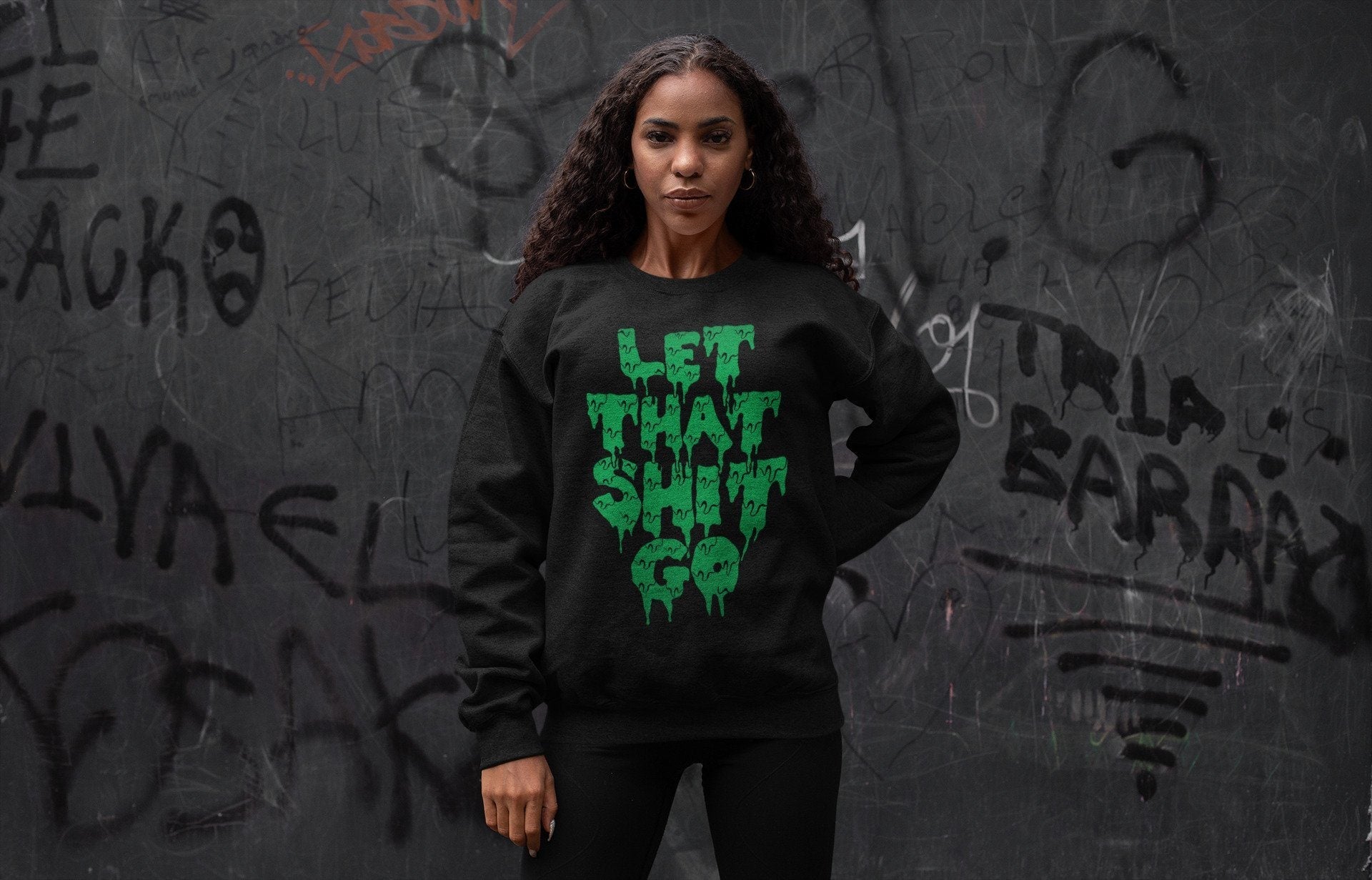 Jordan 3 Pine Green Sneaker Match Tees Let That Shit Go Sneaker Tees Jordan 3 Pine Green Sneaker Release Tees Unisex Shirts
