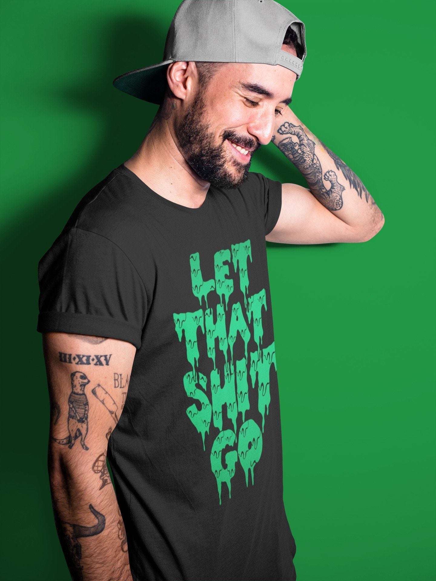 Jordan 3 Pine Green Sneaker Match Tees Let That Shit Go Sneaker Tees Jordan 3 Pine Green Sneaker Release Tees Unisex Shirts