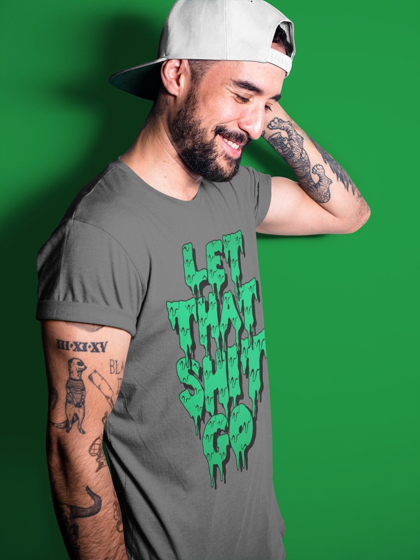 Jordan 3 Pine Green Sneaker Match Tees Let That Shit Go Sneaker Tees Jordan 3 Pine Green Sneaker Release Tees Unisex Shirts
