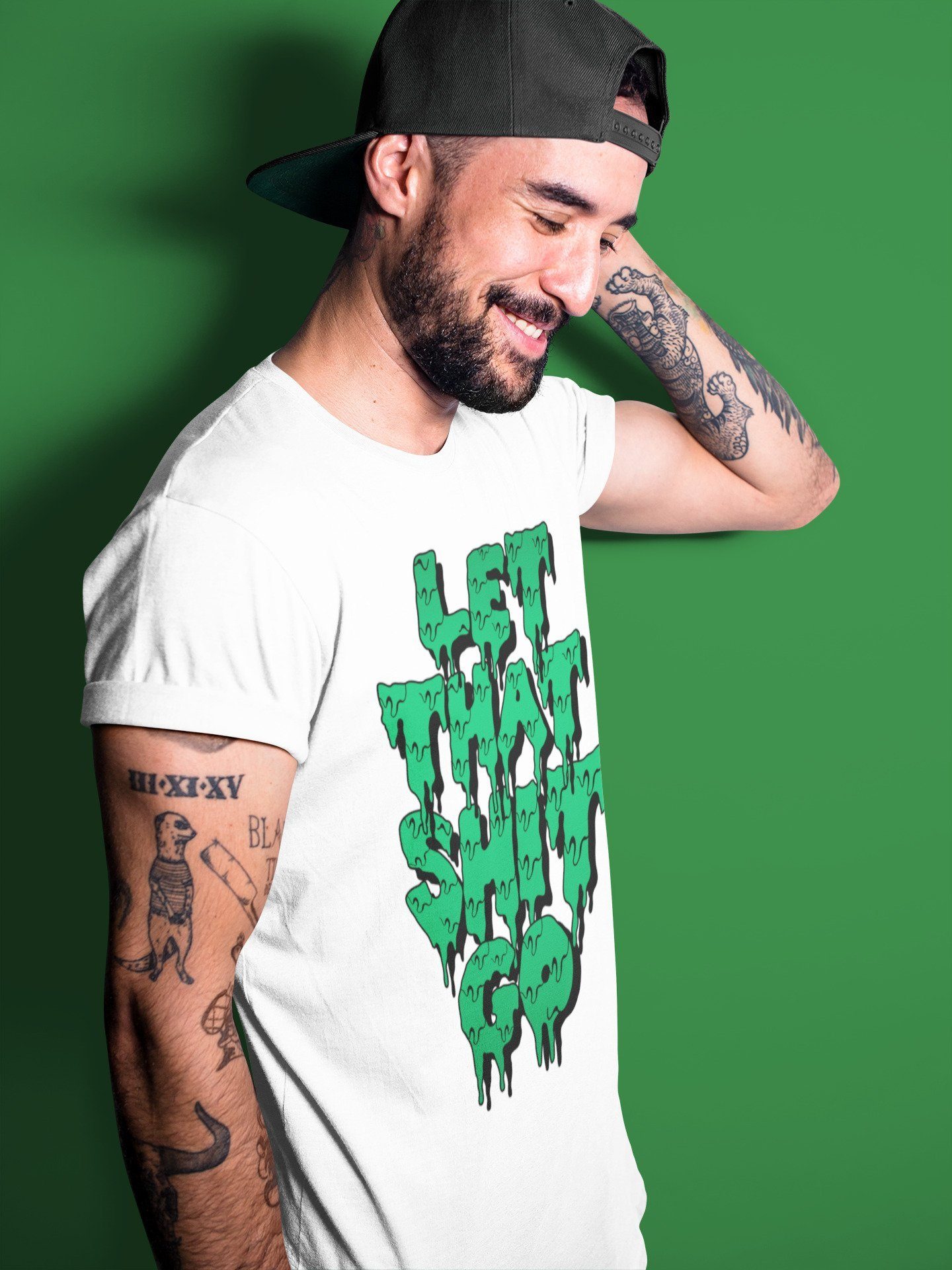 Jordan 3 Pine Green Sneaker Match Tees Let That Shit Go Sneaker Tees Jordan 3 Pine Green Sneaker Release Tees Unisex Shirts