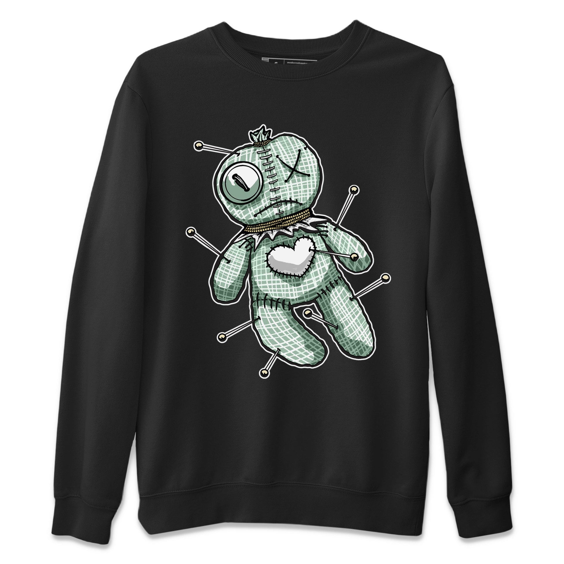 Dunk Mica Green unique Halloween sneaker tee Linen Voodoo Doll Sneaker Tees Dunk Low Mica Green Sneaker Release Tees Unisex Shirts Black 2