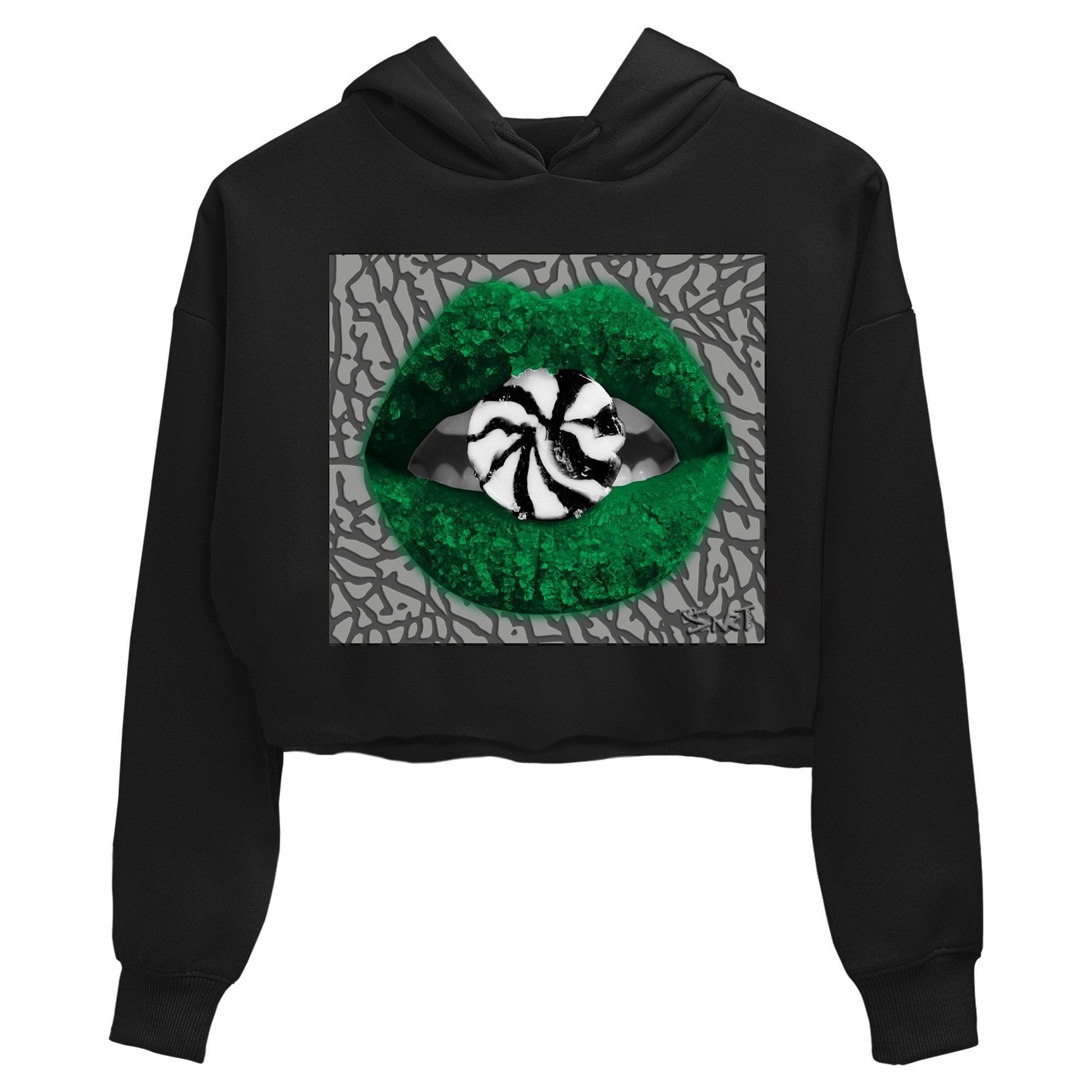 Jordan 3 Pine Green Sneaker Match Tees Lips Candy Sneaker Tees Jordan 3 Pine Green Sneaker Release Tees Women's Shirts