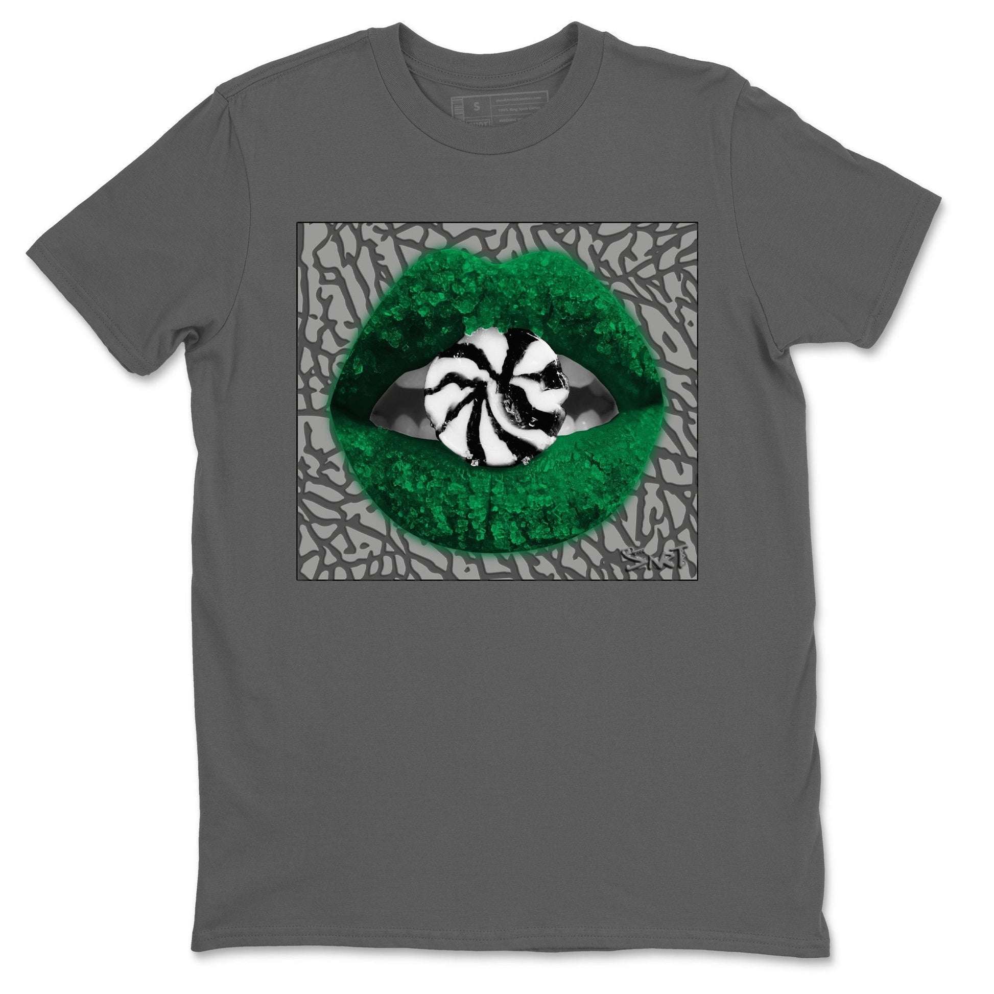 Jordan 3 Pine Green Sneaker Match Tees Lips Candy Sneaker Tees Jordan 3 Pine Green Sneaker Release Tees Unisex Shirts