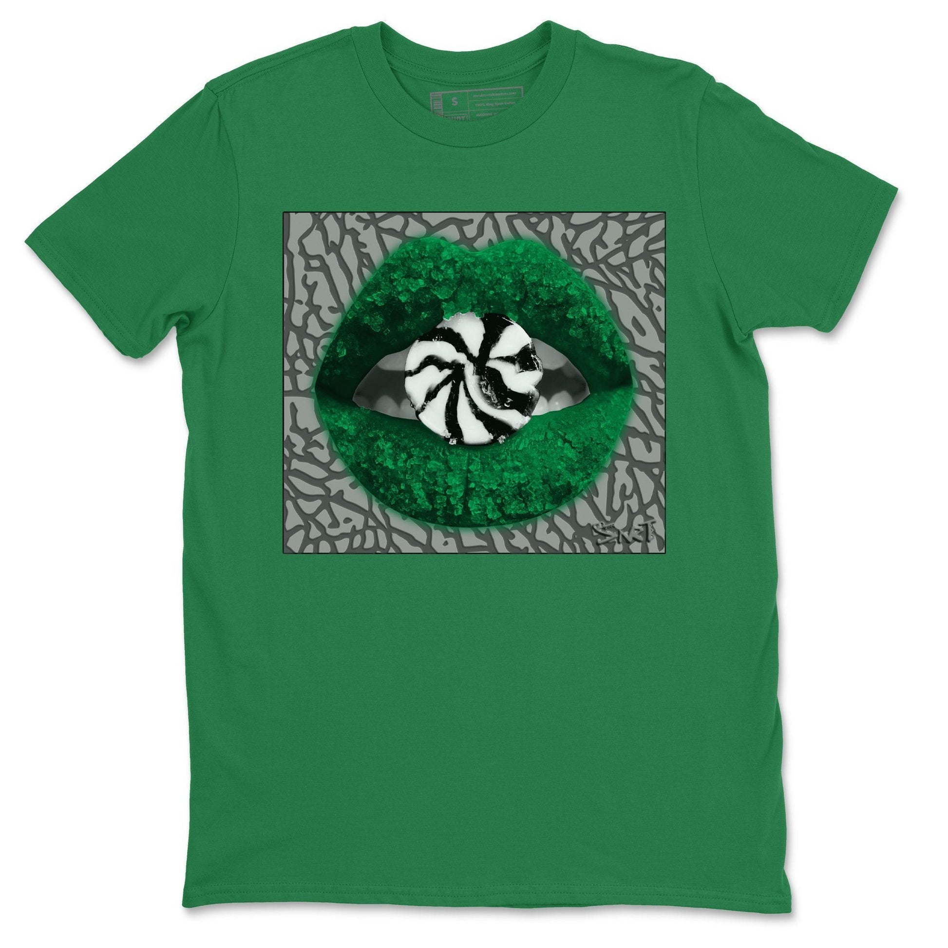 Jordan 3 Pine Green Sneaker Match Tees Lips Candy Sneaker Tees Jordan 3 Pine Green Sneaker Release Tees Unisex Shirts