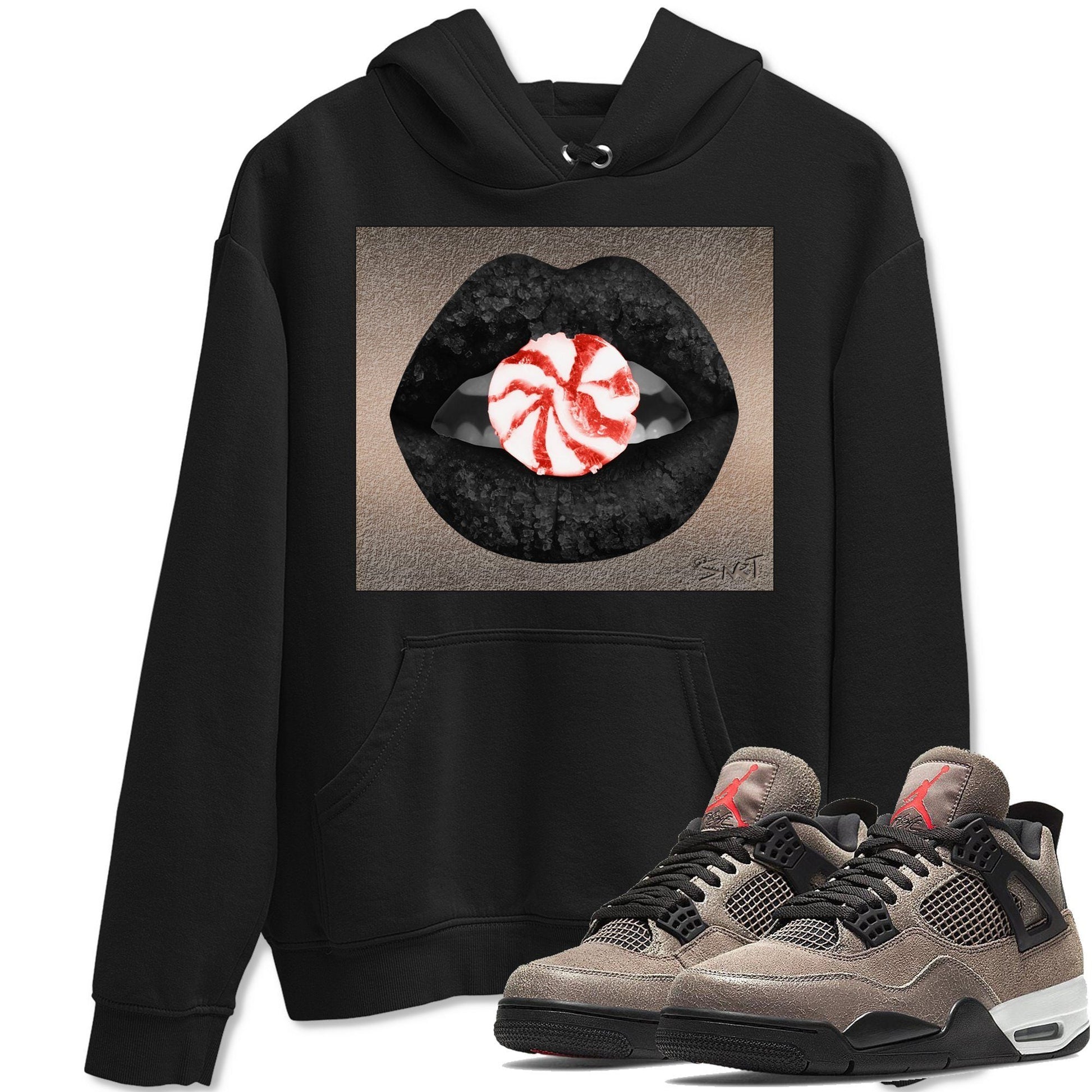 Jordan 4 Taupe Haze Sneaker Match Tees Lips Candy Sneaker Tees Jordan 4 Taupe Haze Sneaker Release Tees Unisex Shirts