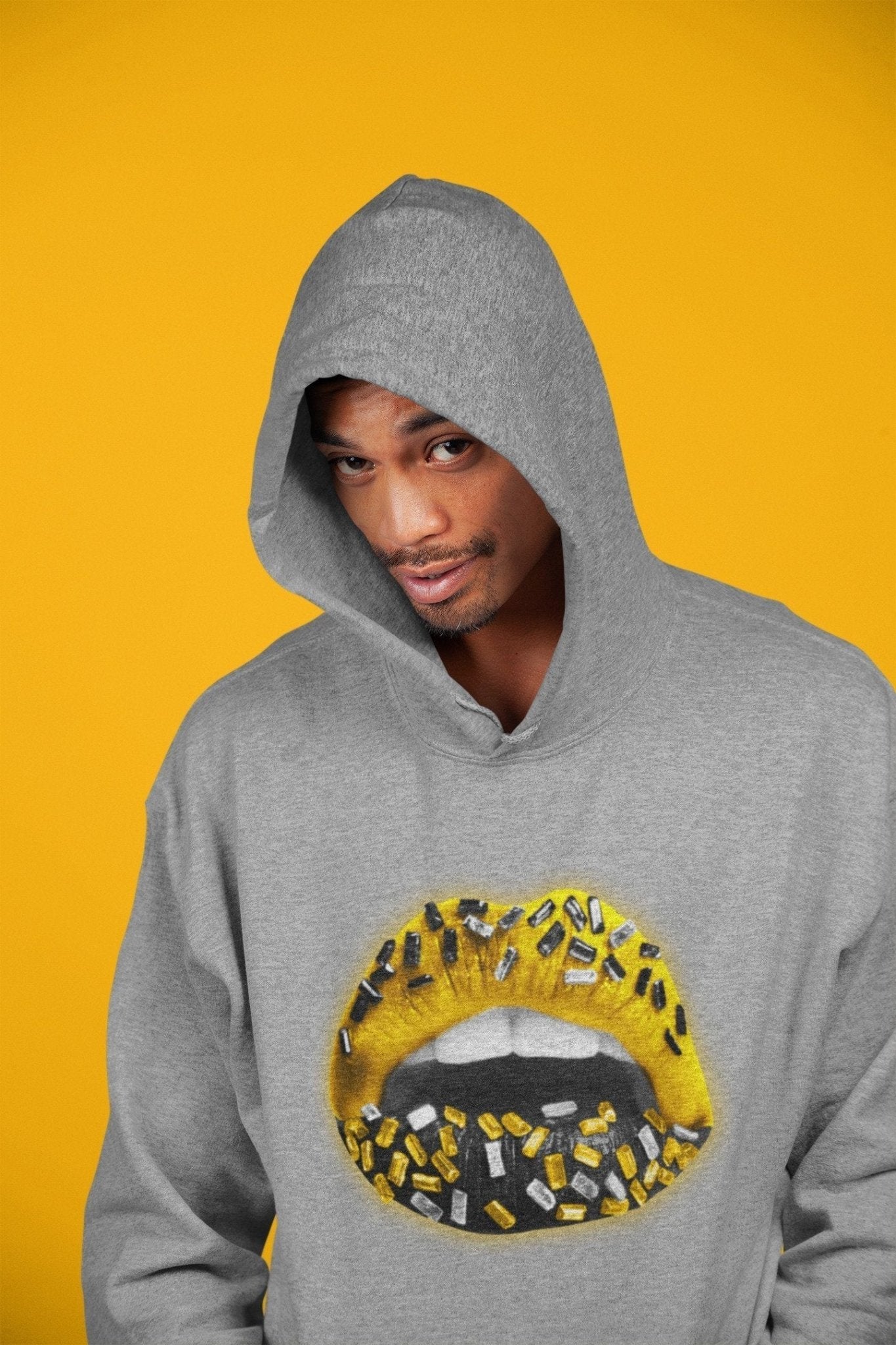 Jordan 4 Lightning Sneaker Match Tees Lips Jewel Sneaker Tees Jordan 4 Lightning Sneaker Release Tees Unisex Shirts