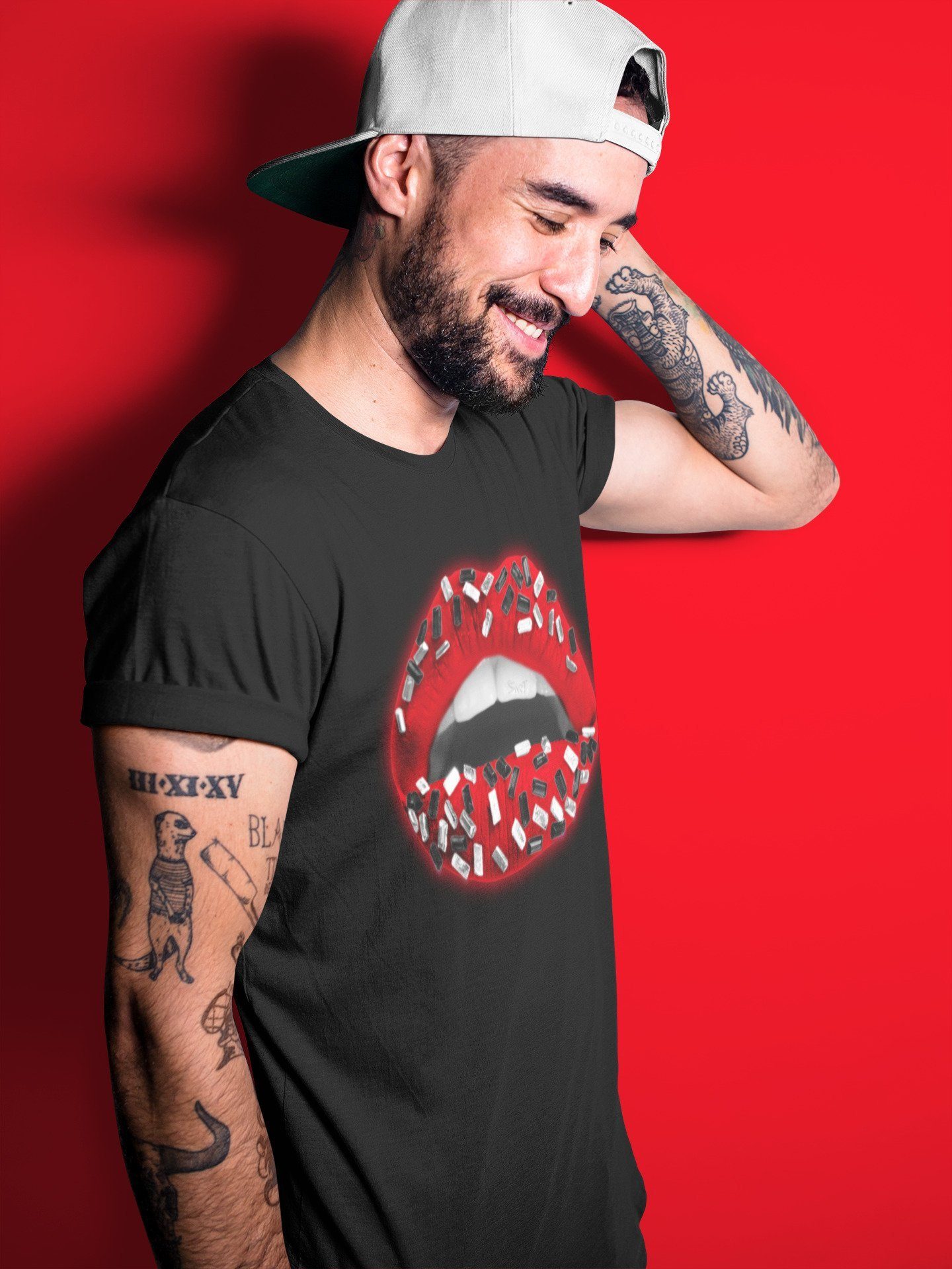 Jordan 5 Raging Bull Sneaker Match Tees Lips Jewel Sneaker Tees Jordan 5 Raging Bull Sneaker Release Tees Unisex Shirts