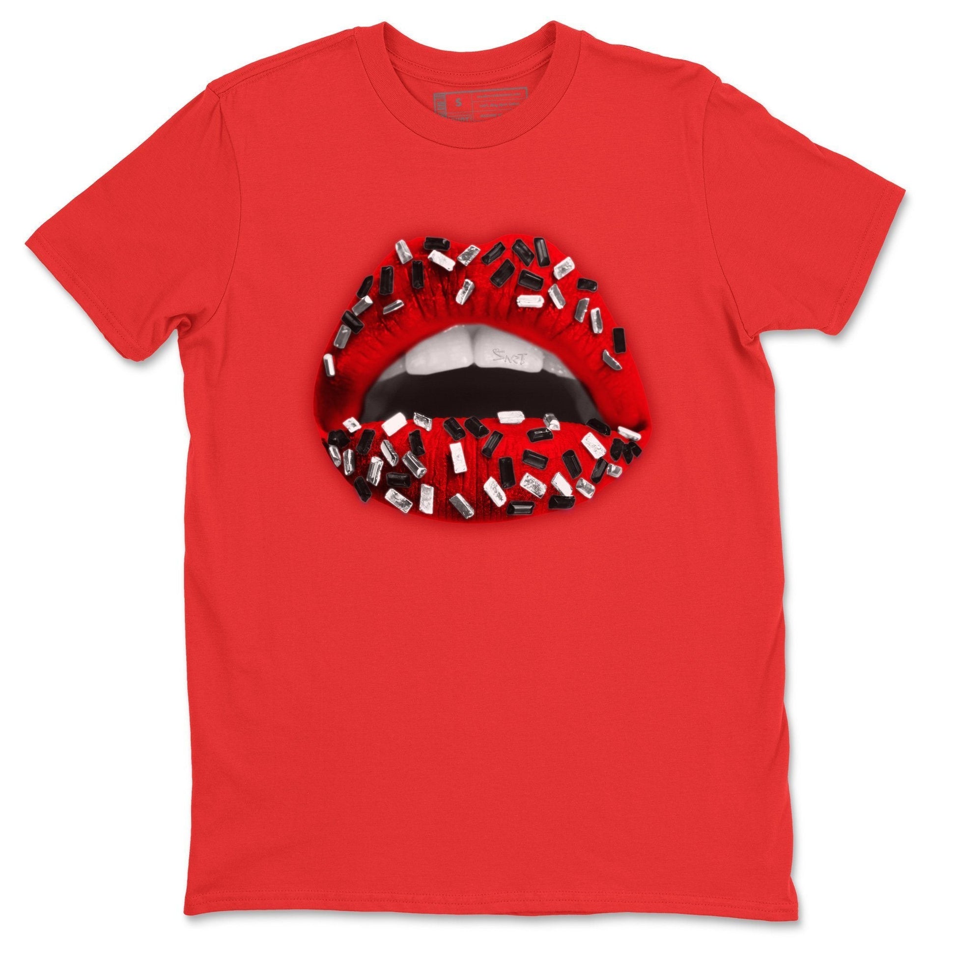 Jordan 5 Raging Bull Sneaker Match Tees Lips Jewel Sneaker Tees Jordan 5 Raging Bull Sneaker Release Tees Unisex Shirts