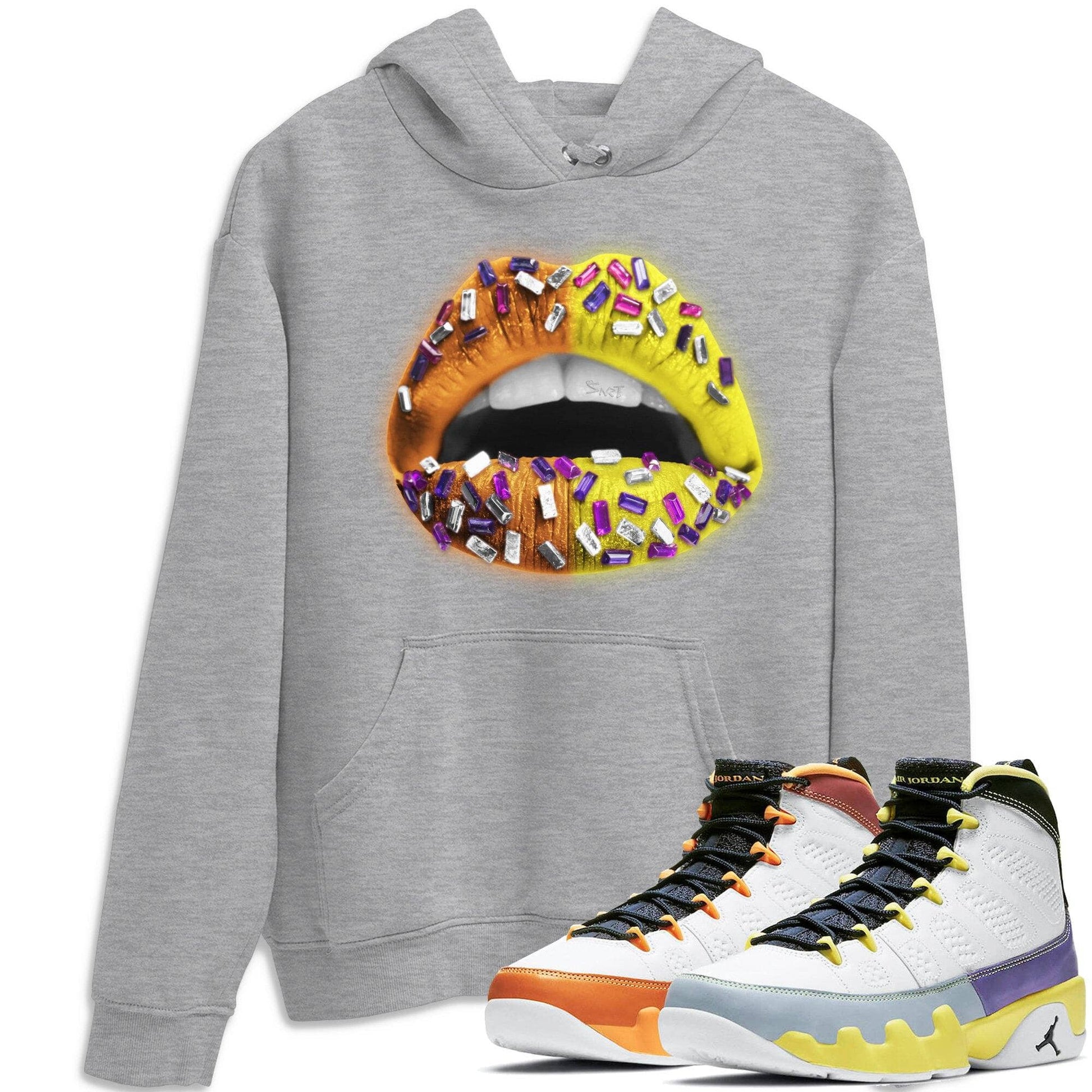Jordan 9 Change The World Sneaker Match Tees Lips Jewel Sneaker Tees Jordan 9 Change The World Sneaker Release Tees Unisex Shirts
