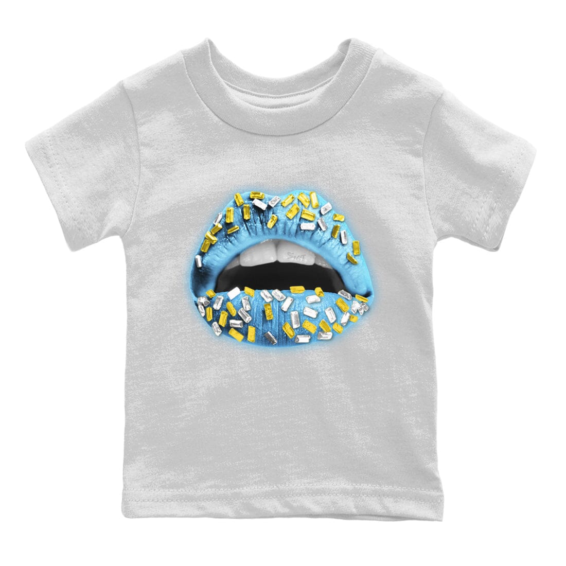 Dunk Blue Chill Sneaker Match Tees Lips Jewel Sneaker Tees Dunk Blue Chill Sneaker Release Tees Kids Shirts