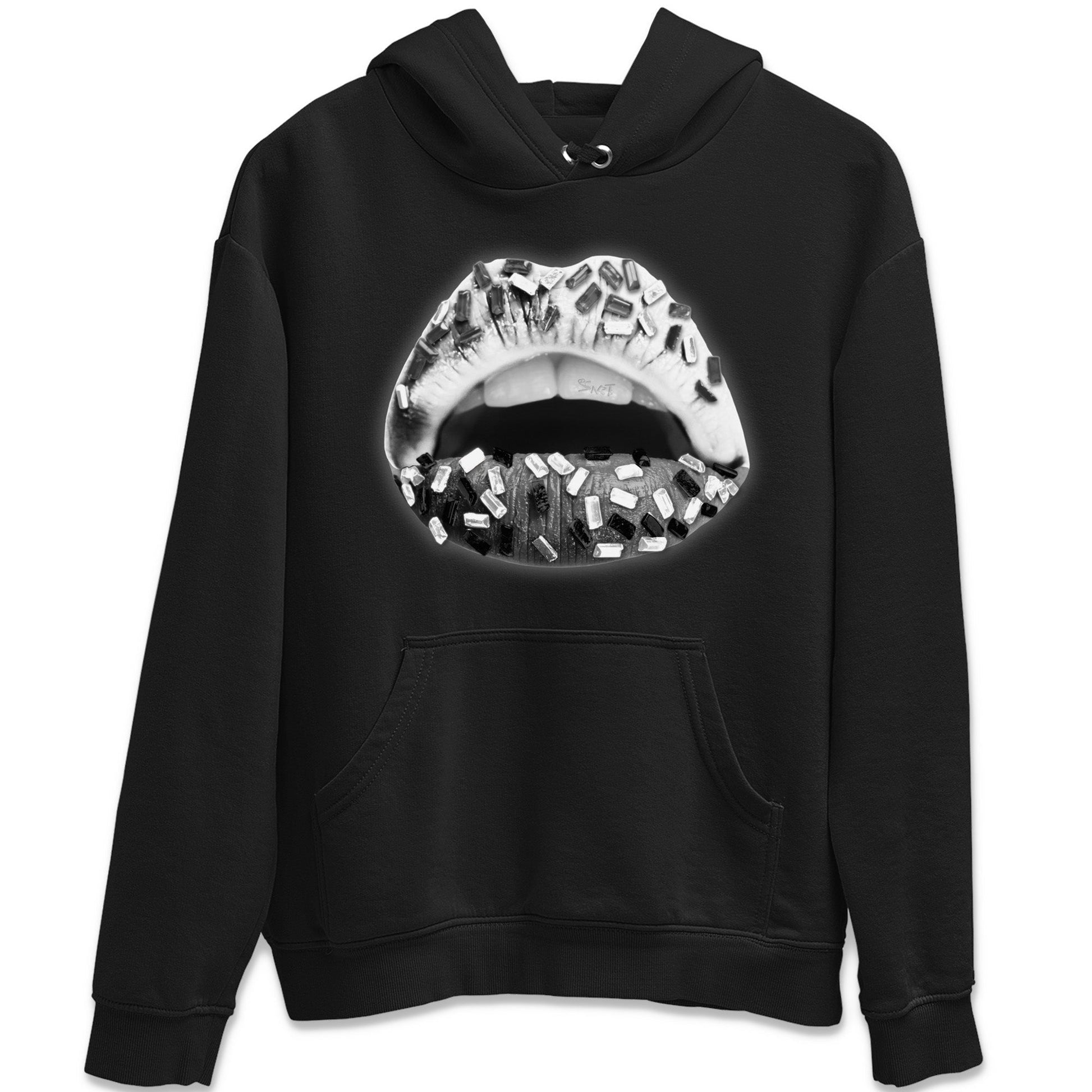 Jordan 12 Stealth Sneaker Match Tees Lips Jewel Sneaker Tees Jordan 12 Stealth Sneaker Release Tees Unisex Shirts