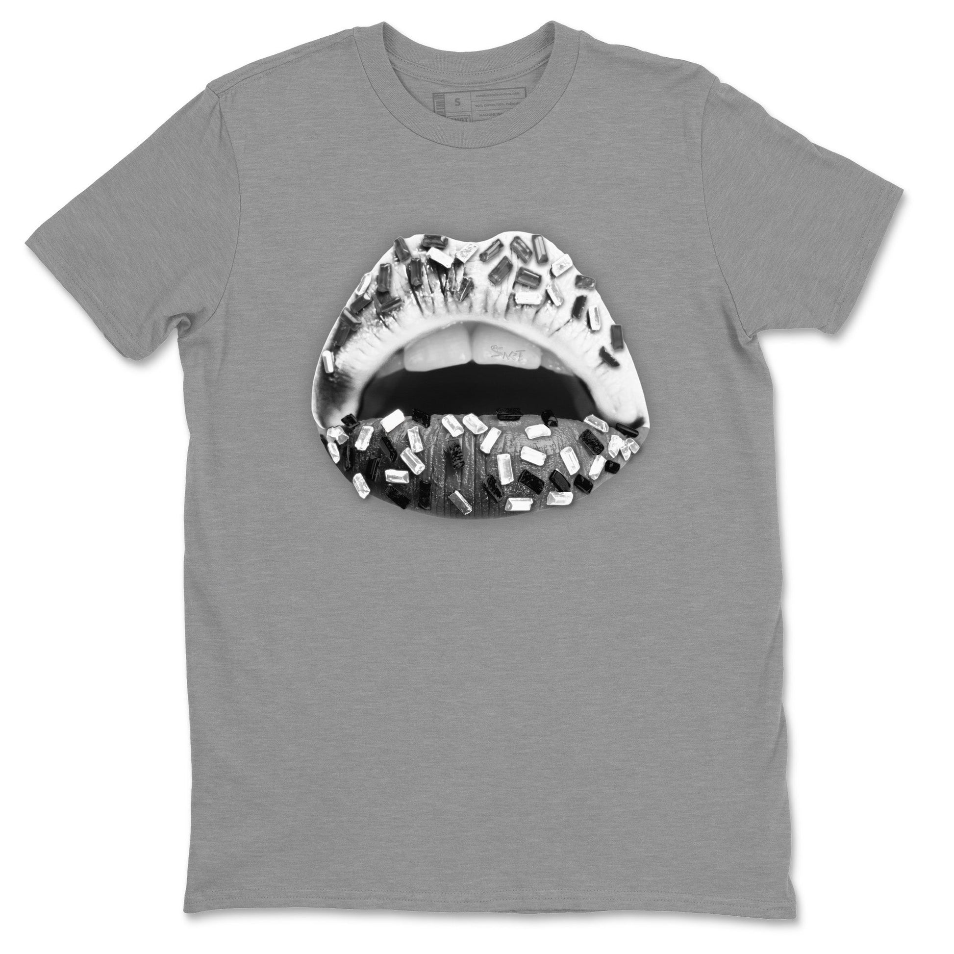 Jordan 12 Stealth Sneaker Match Tees Lips Jewel Sneaker Tees Jordan 12 Stealth Sneaker Release Tees Unisex Shirts