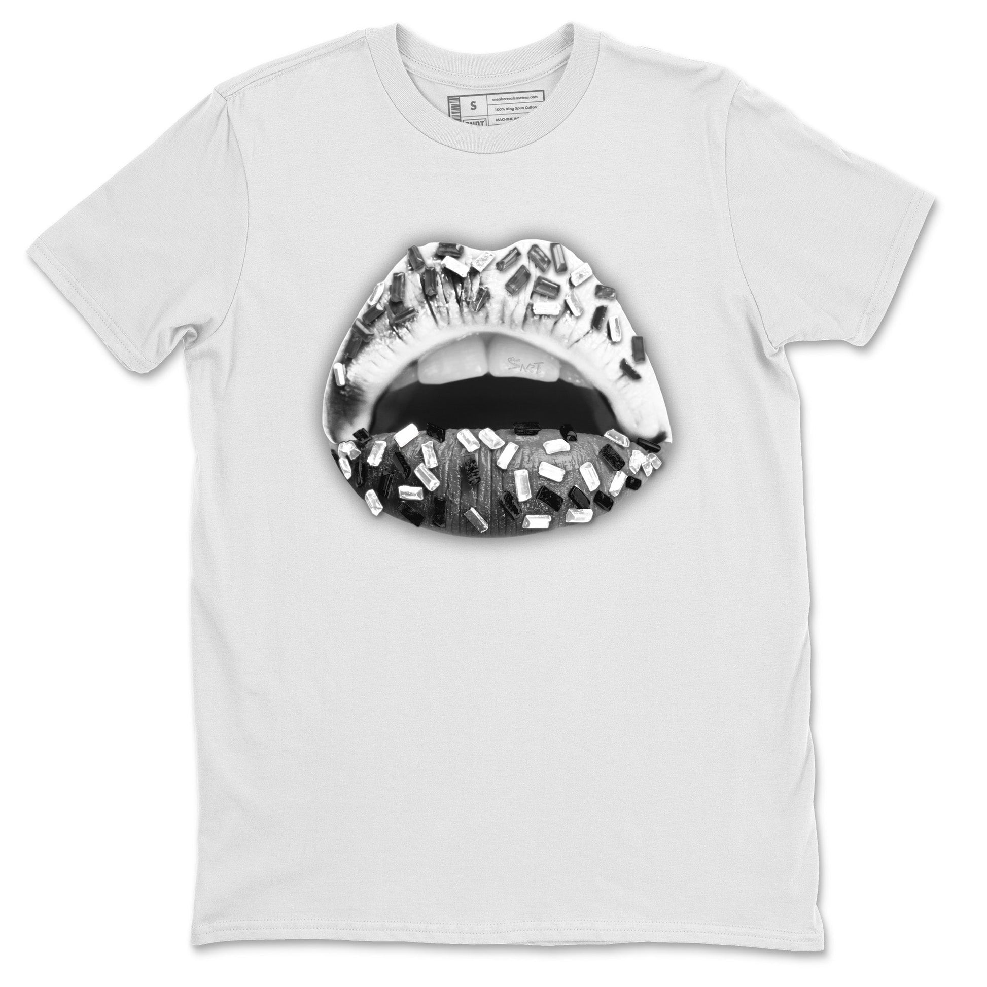 Jordan 12 Stealth Sneaker Match Tees Lips Jewel Sneaker Tees Jordan 12 Stealth Sneaker Release Tees Unisex Shirts